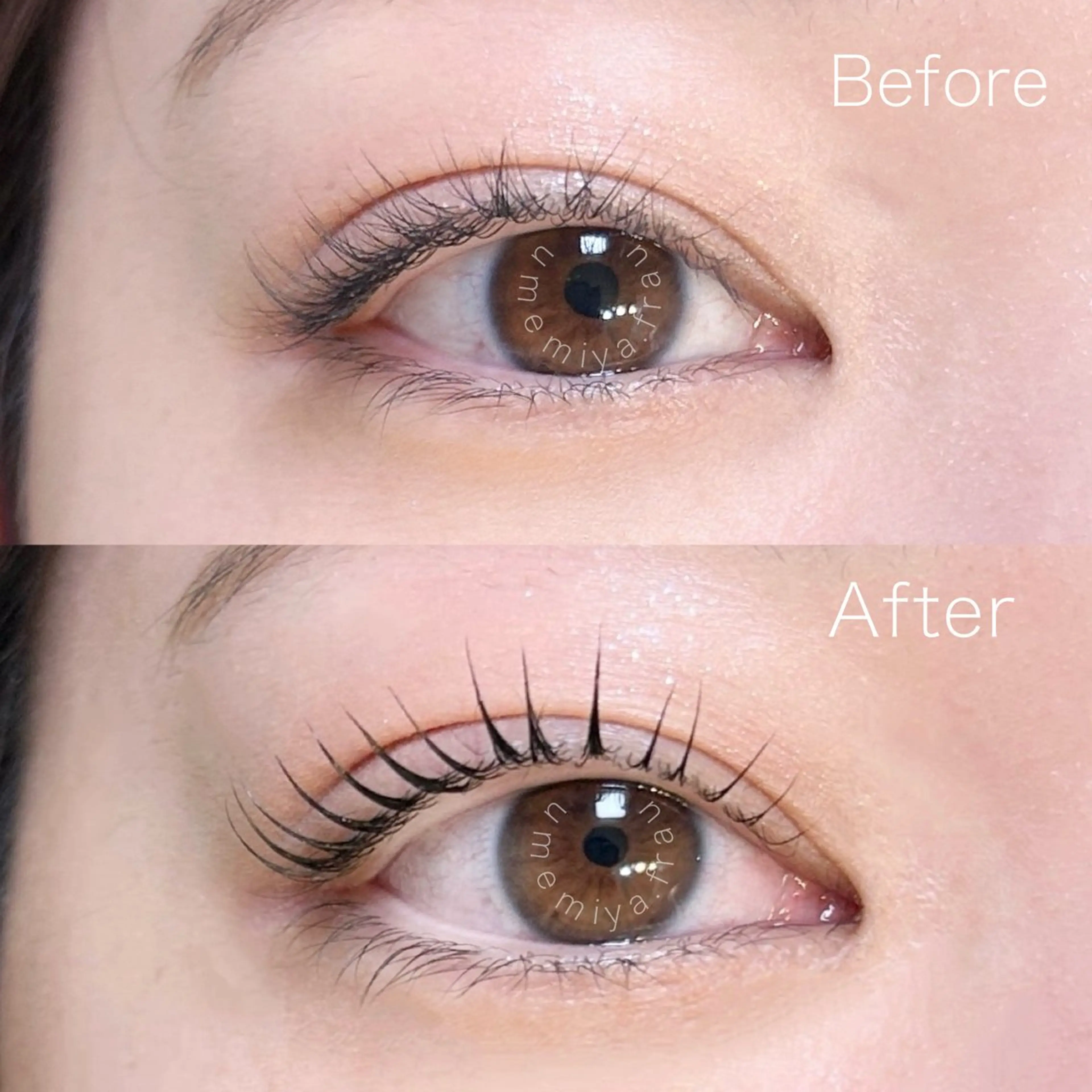 マツエク・マツパ マツパ Frau 梅宮のマツエク・マツパデザイン