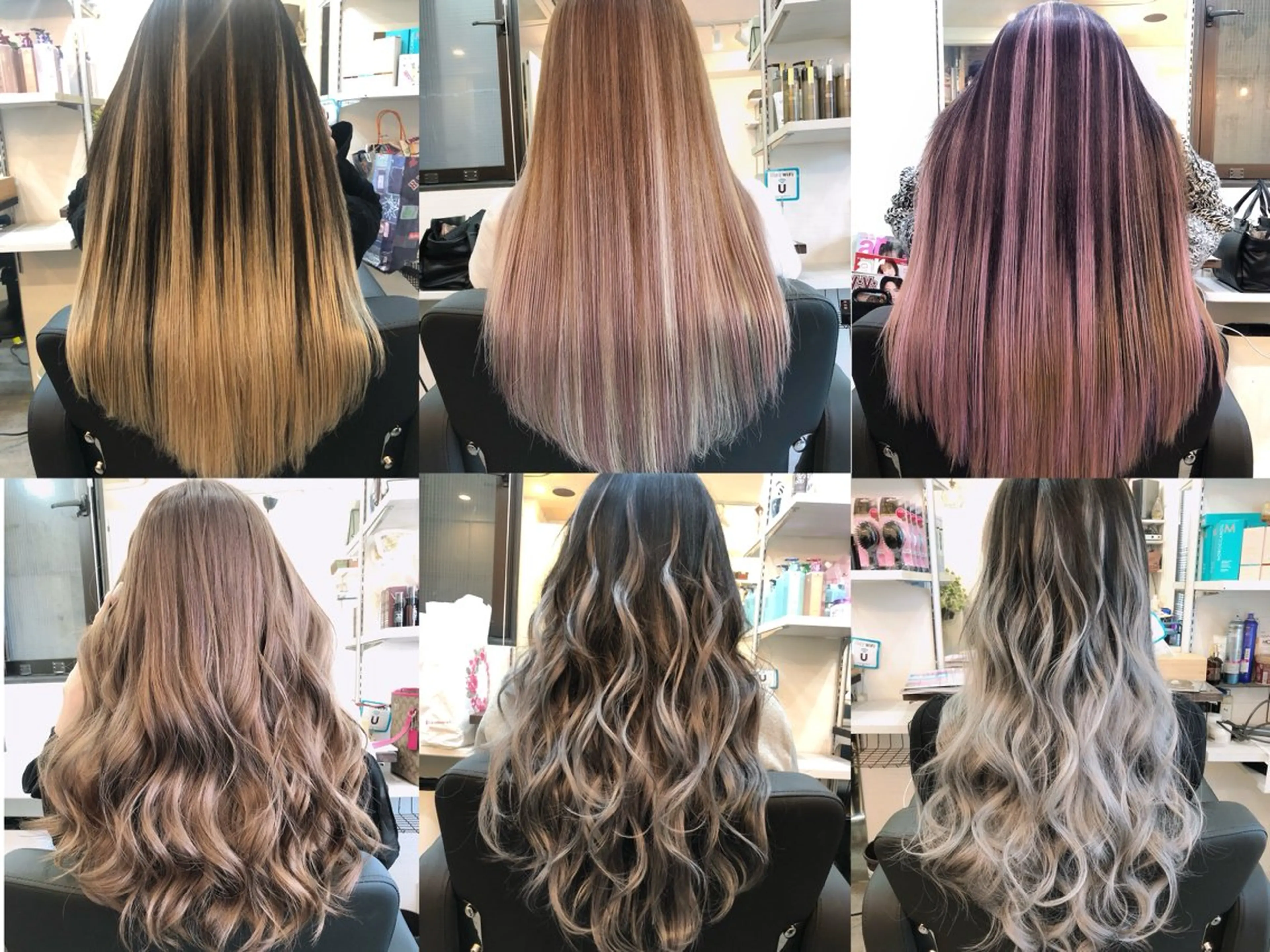 ロング エクステ エクステ 100%高級人毛使用 LANIUMEDAのヘアスタイル