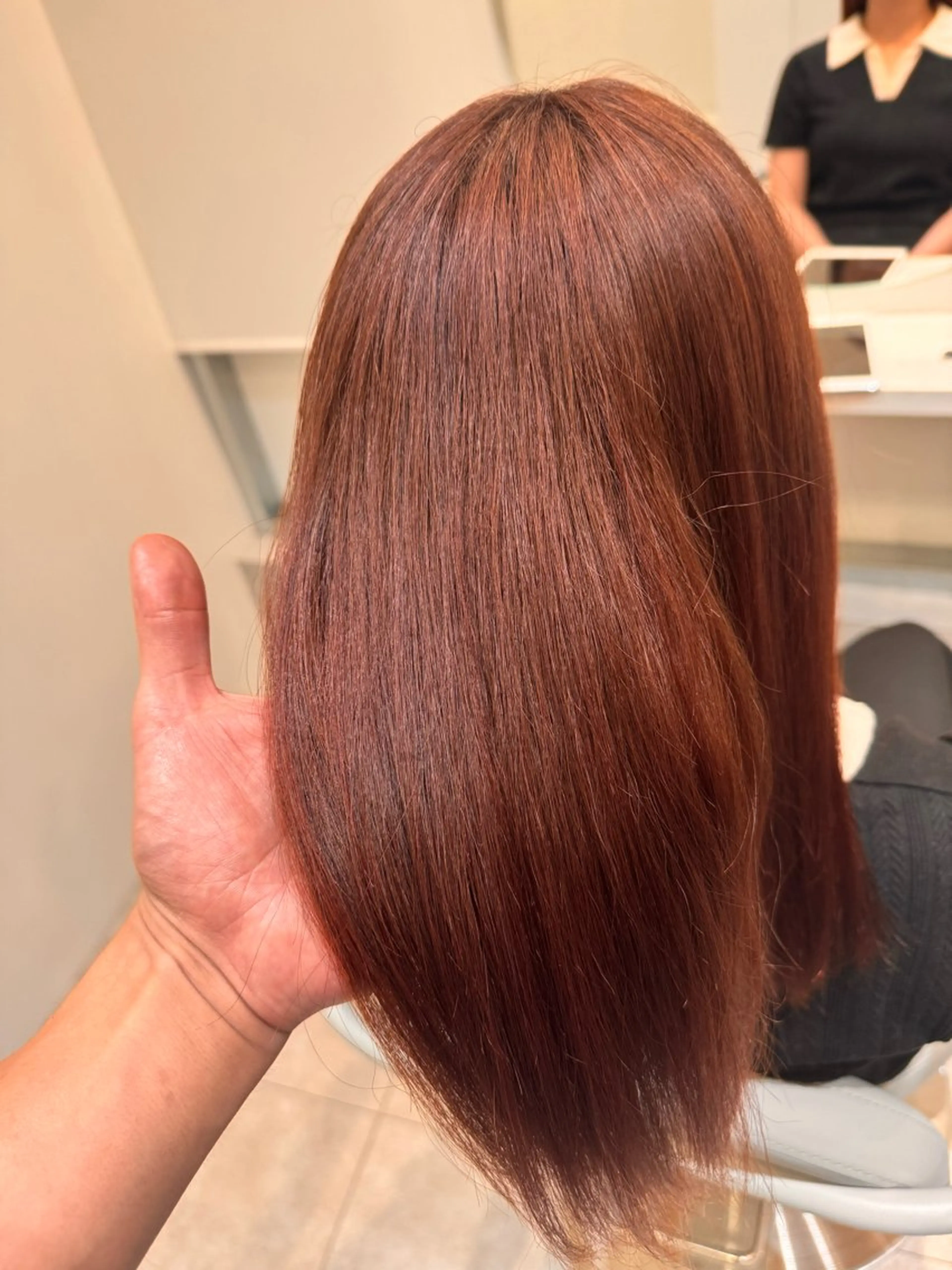 セミロング カラー SHO ✂︎のヘアスタイル