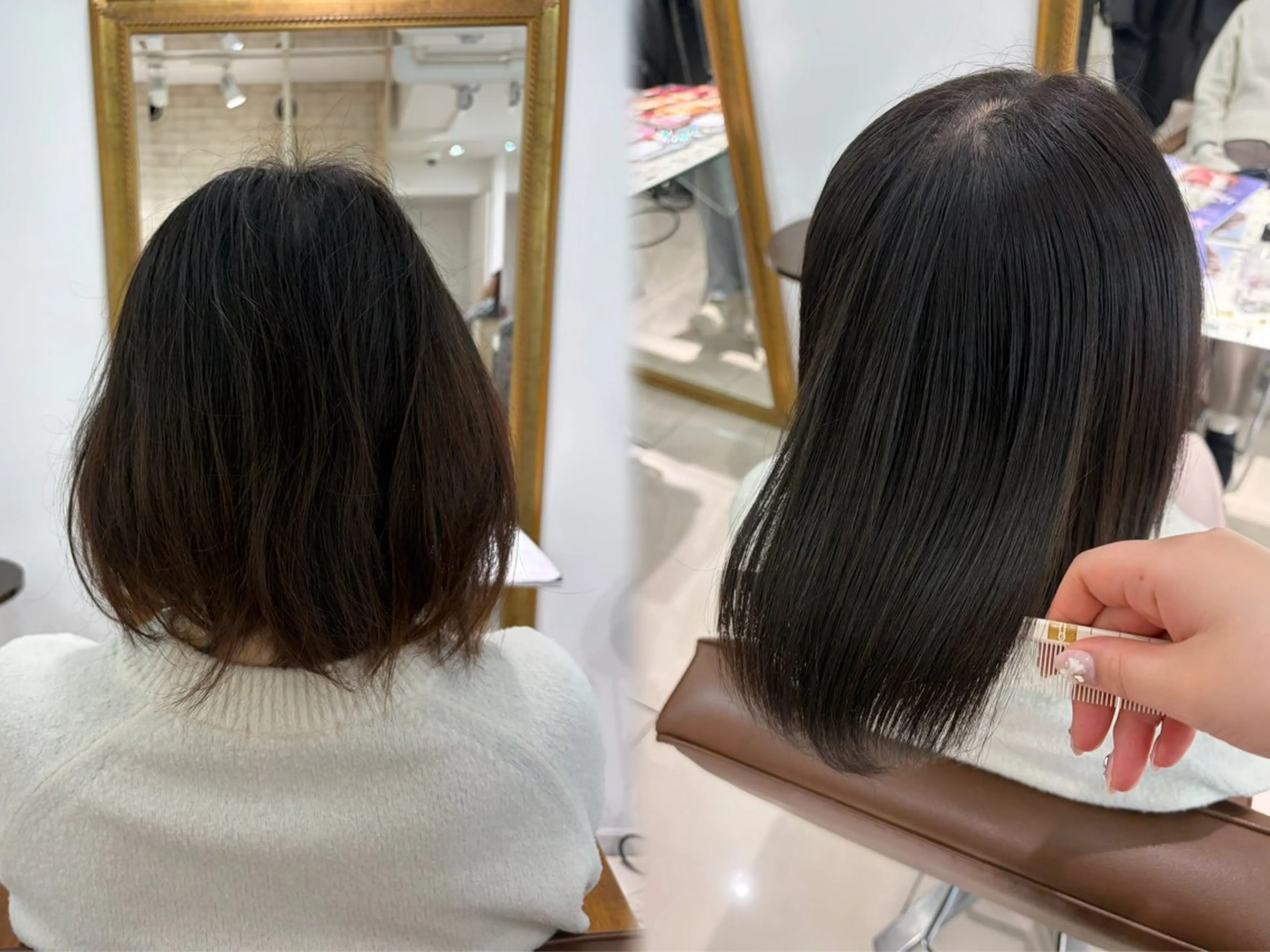 ロング 縮毛矯正 縮毛矯正 巻ける🫧縮毛矯正 💞はな🎀のヘアスタイル