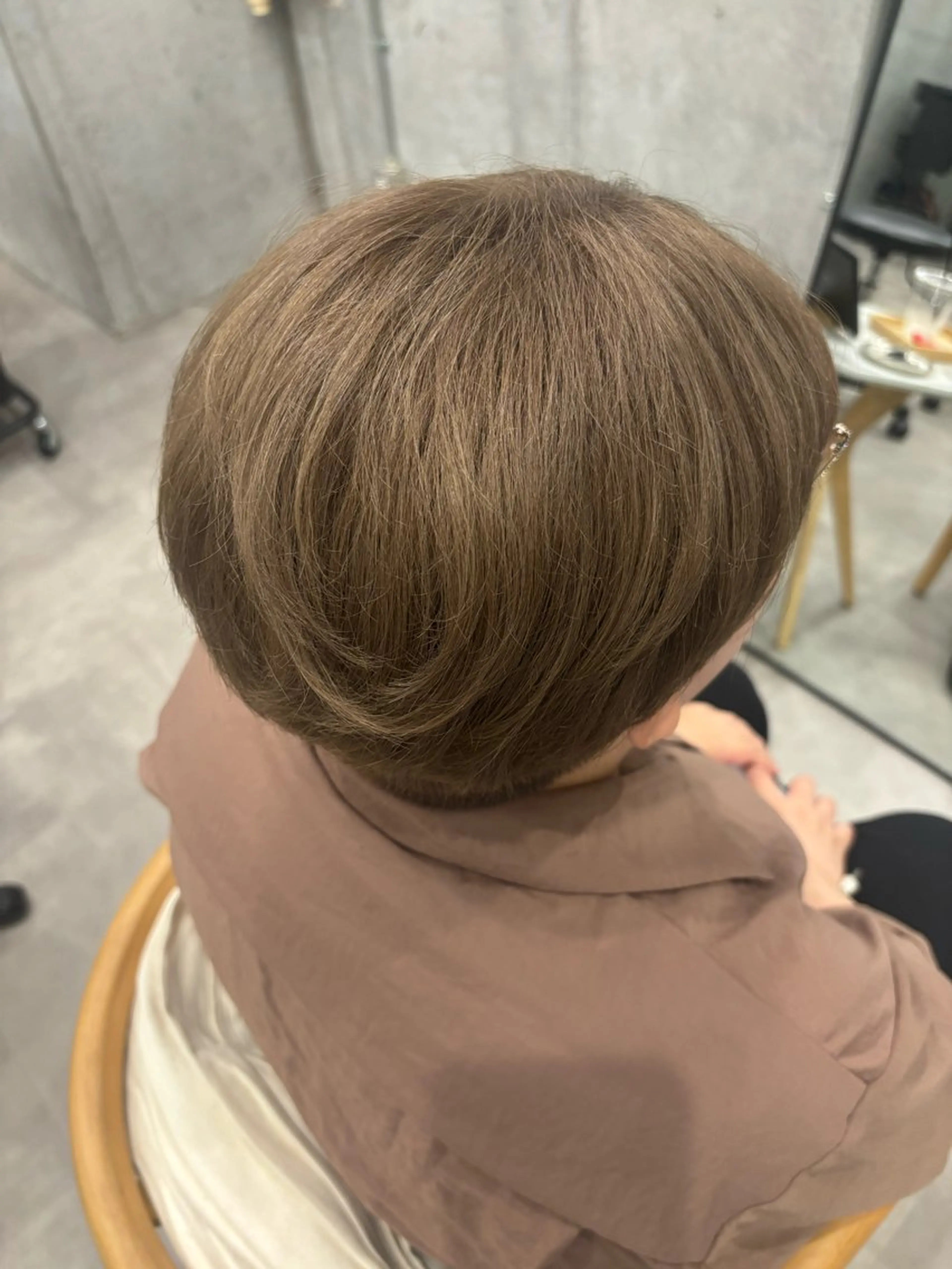 カラー ブリーチ たなき ゆうかのヘアスタイル