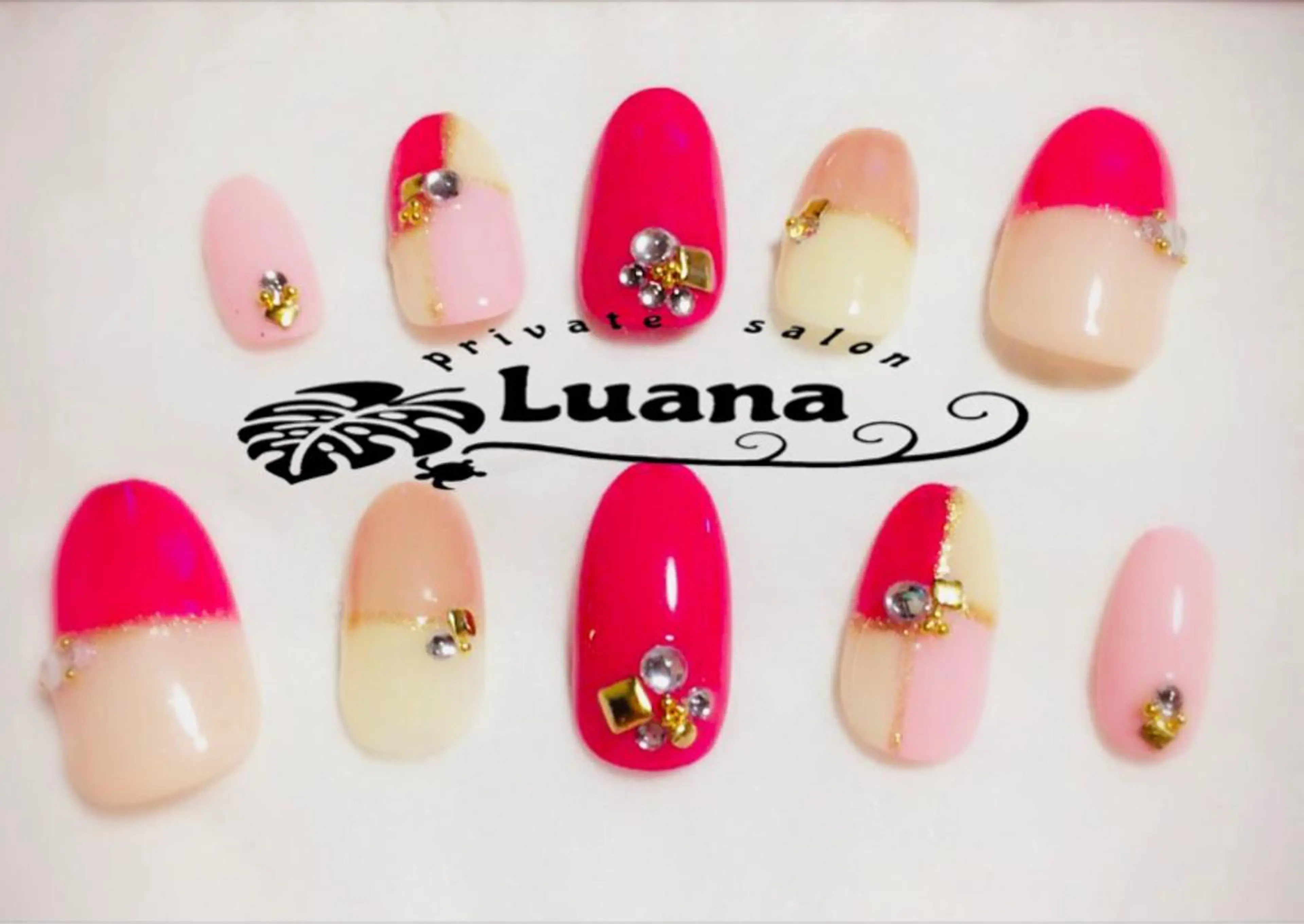 ネイル 自宅ネイルサロン ルアナのネイルデザイン