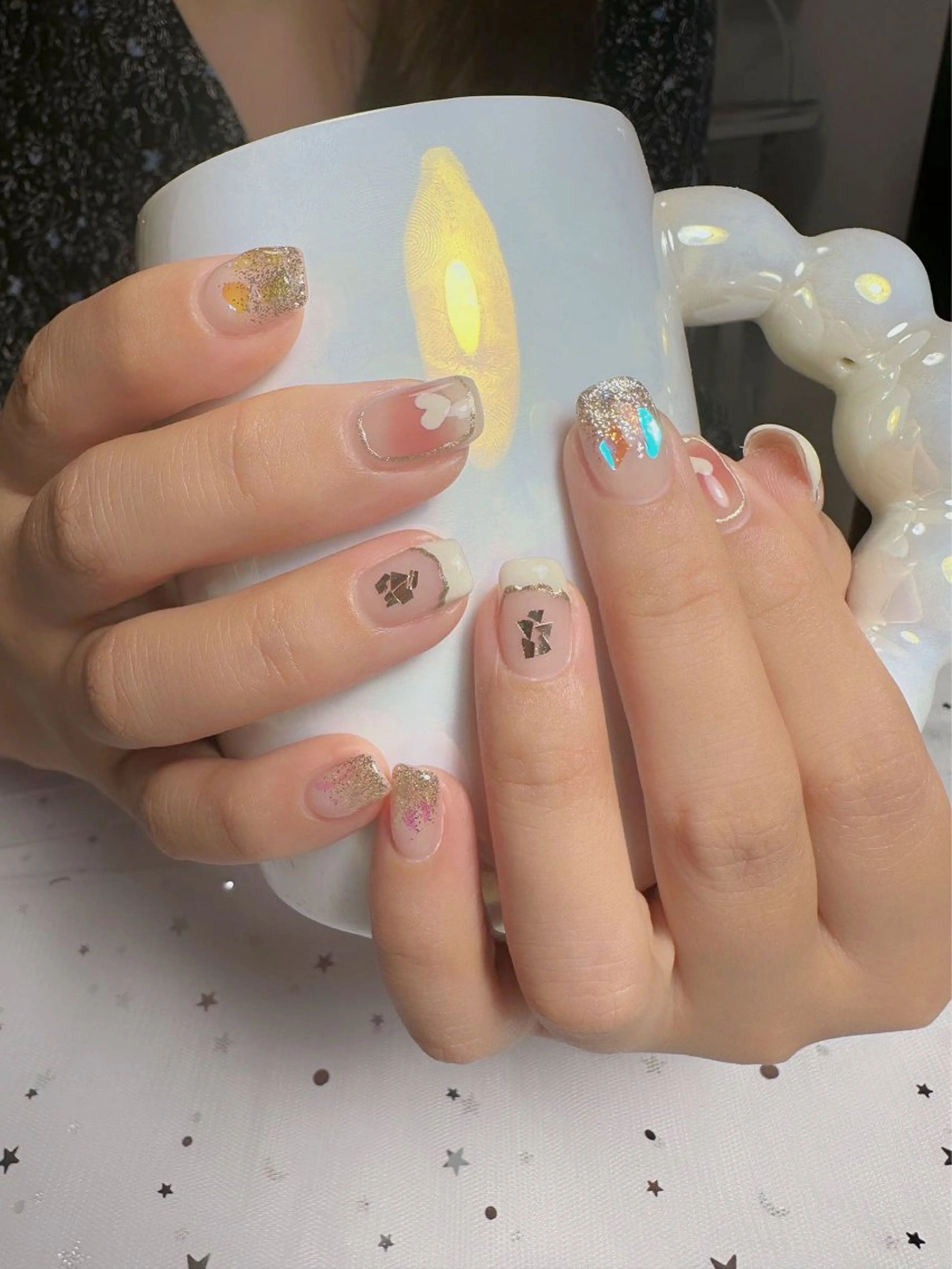 ネイル ハンドネイル 👍thumbs up nail👍のネイルデザイン