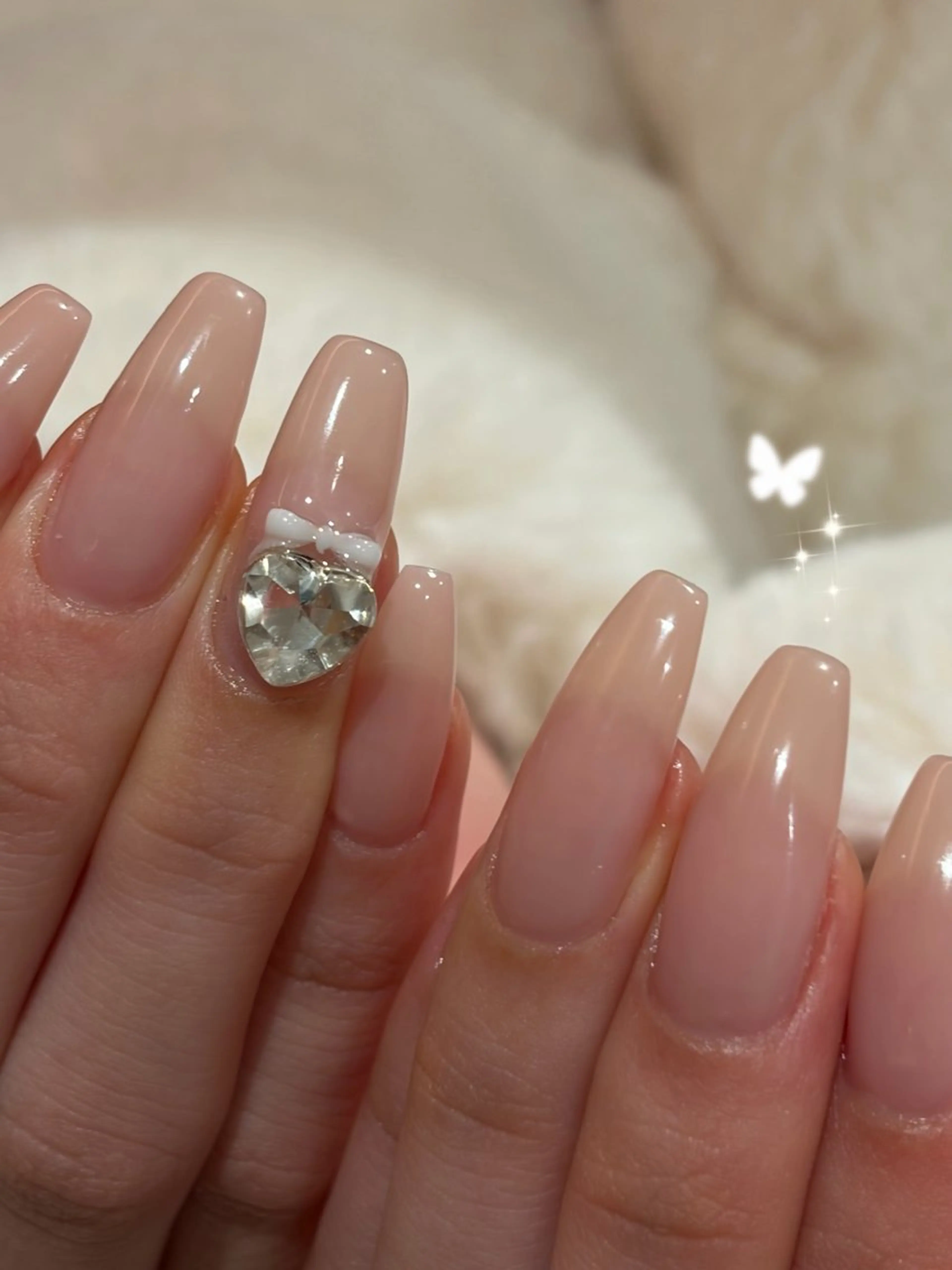 ネイル シンプルネイル ハンドネイル フットネイル aile d'Ange所属・ailed'Ange 🍒miuのネイルデザイン