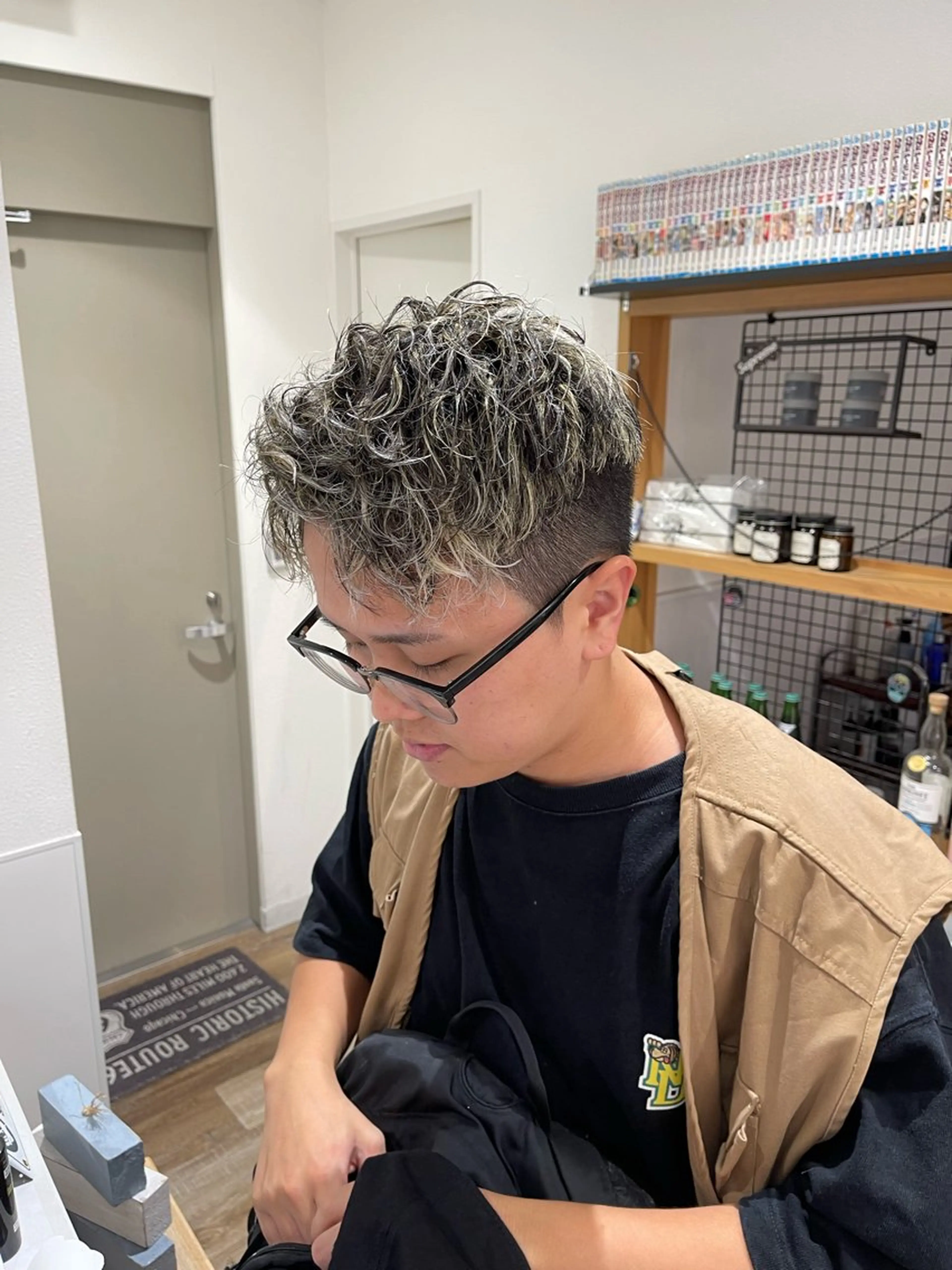 2週間以内のカットメンテナンスの写真