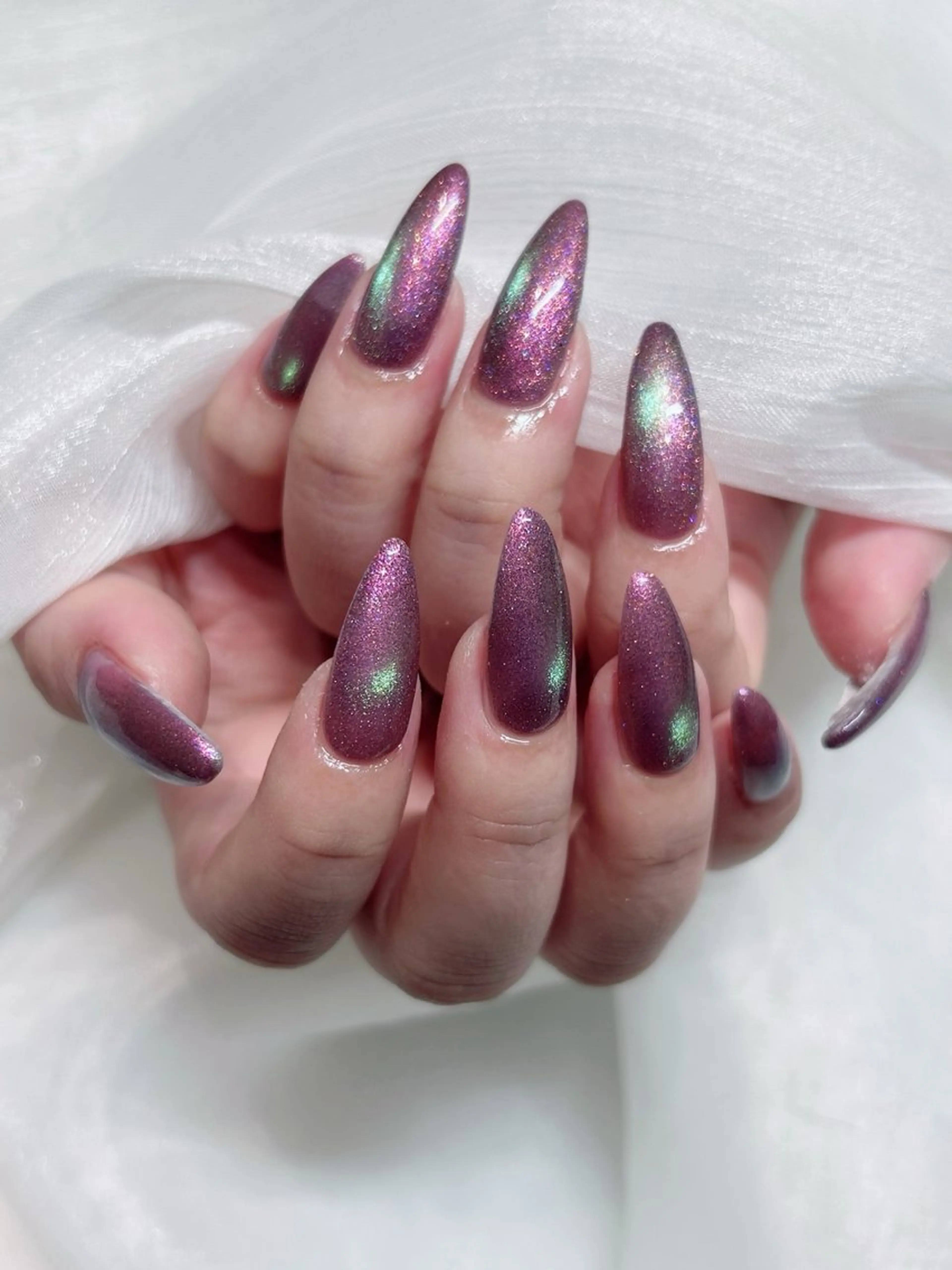 ネイル ロングネイル ハンドネイル CHINATSU NAILのネイルデザイン