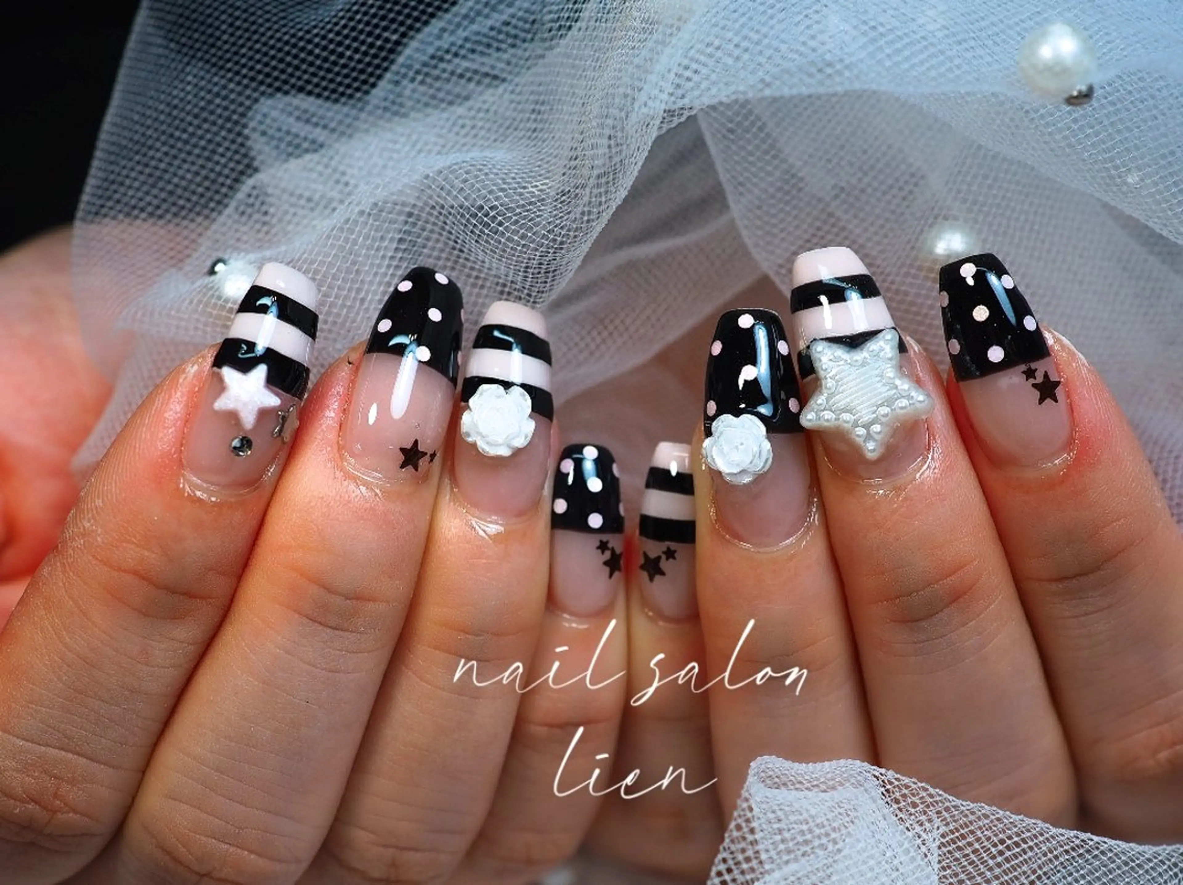 ネイル ハンドネイル プライベートサロン lienのネイルデザイン