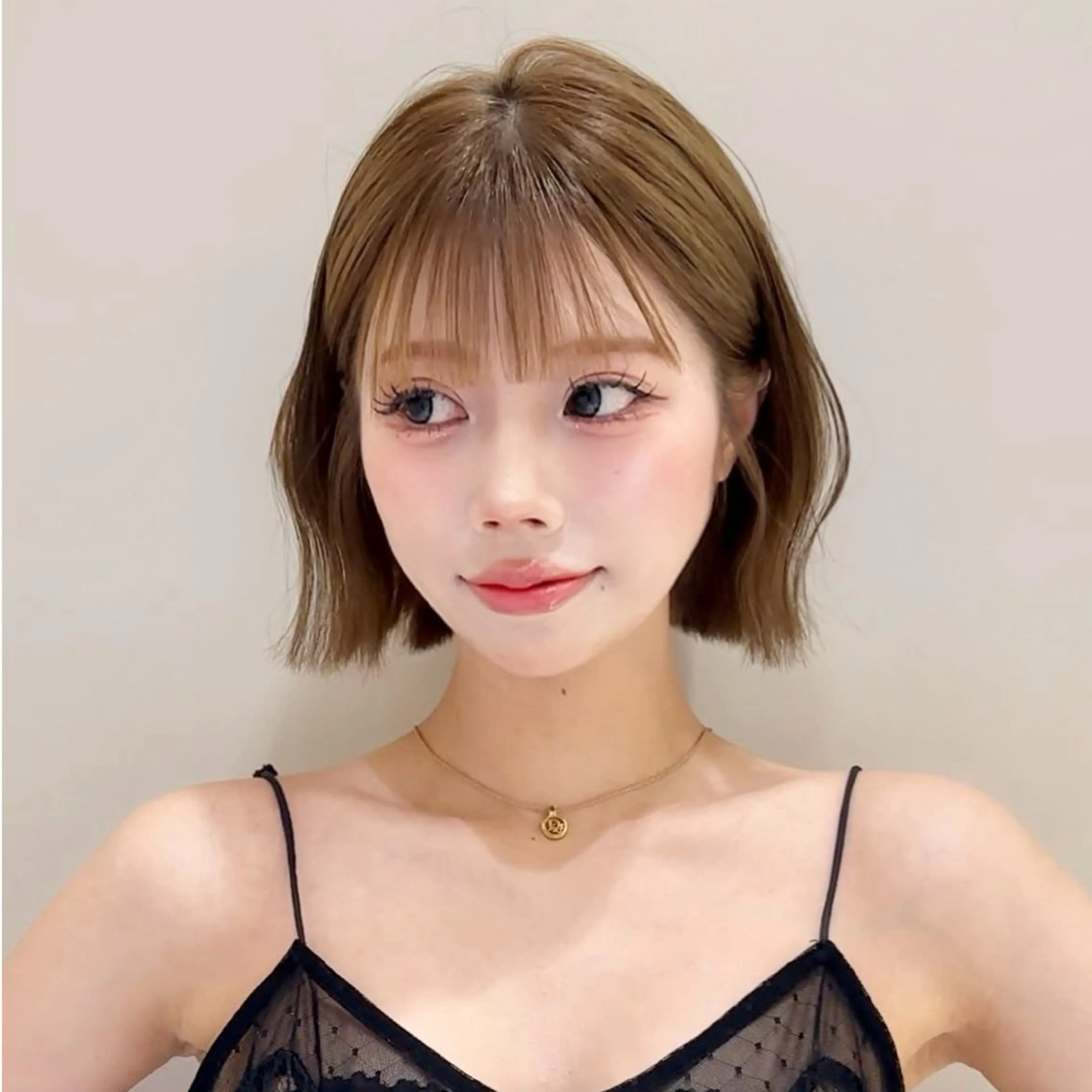 ショート カラー カット ヘアカラー トリートメント Lond Bloom 天神ショート/ボブのヘアスタイル
