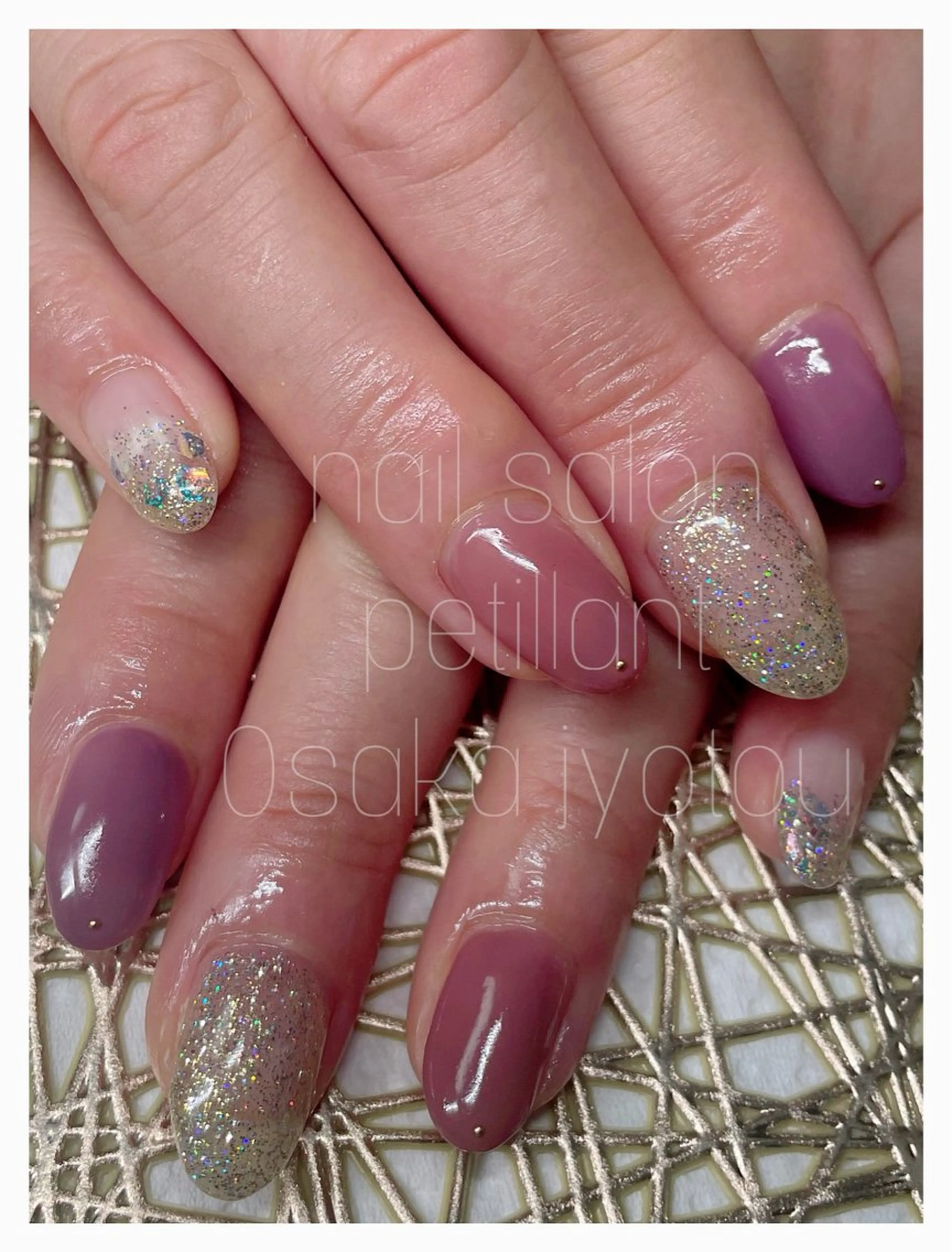 ネイル フットネイル nail salon petillantのネイルデザイン
