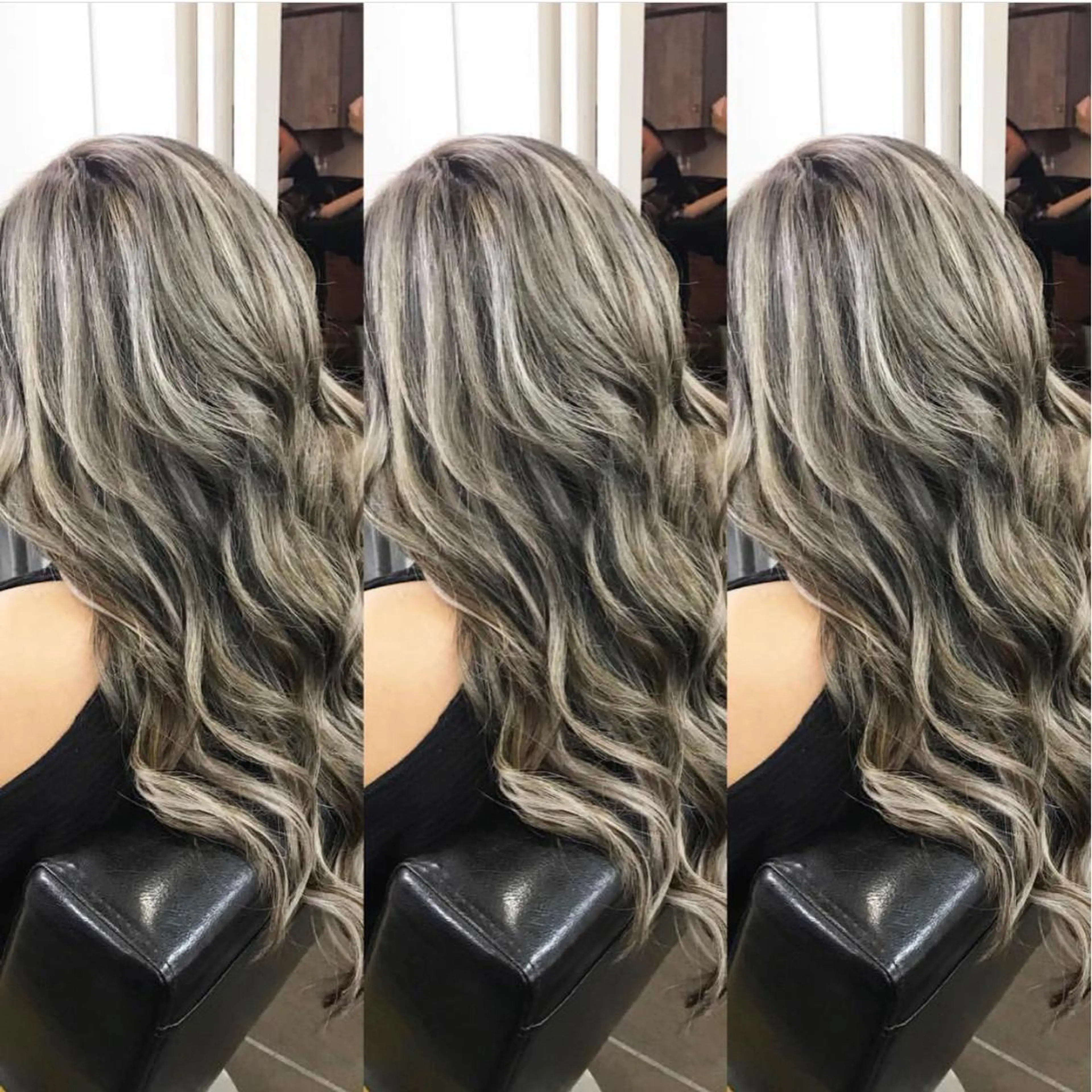 ロング カラー 美魔女 美容師NAOのヘアスタイル