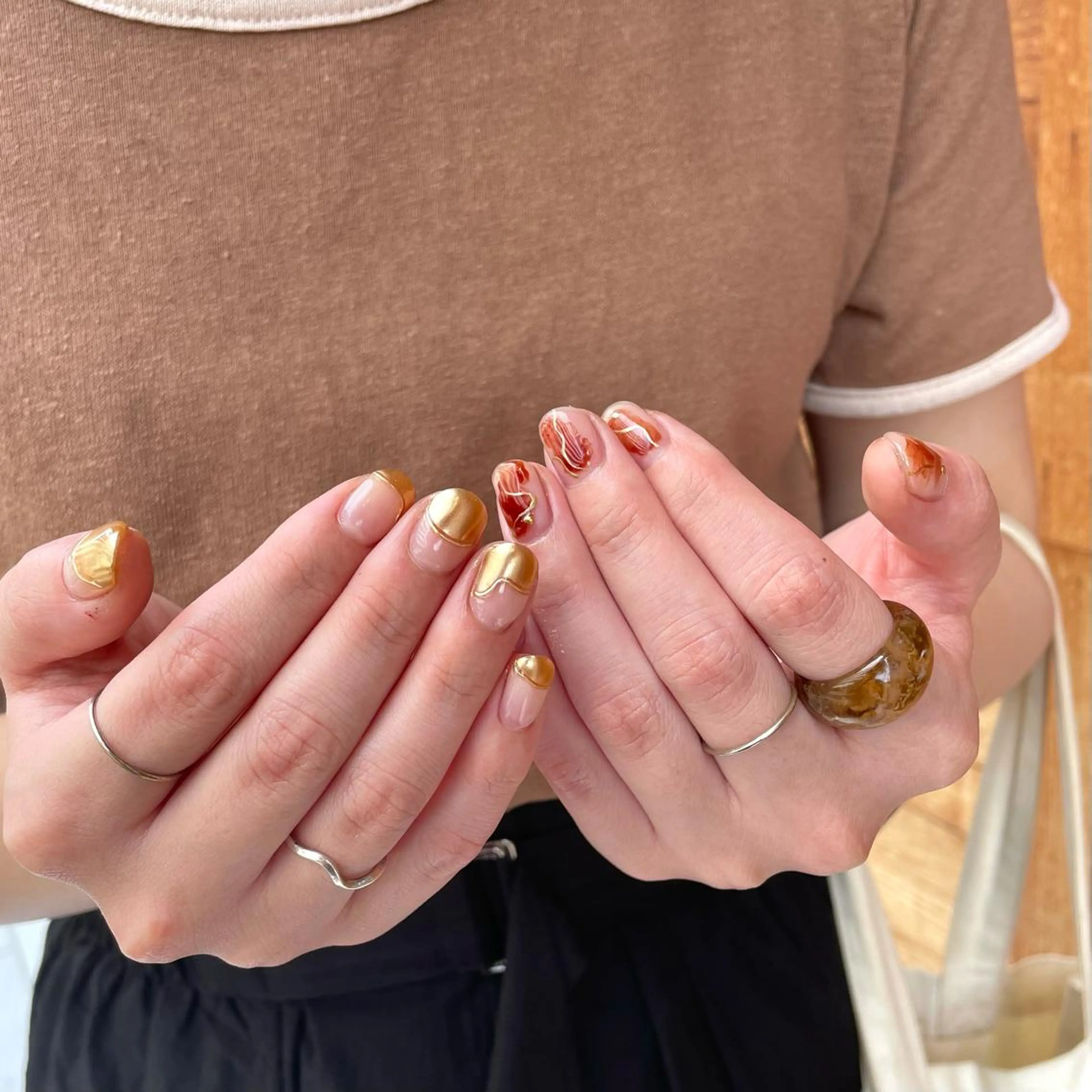 ネイル 新井 ひなののネイルデザイン