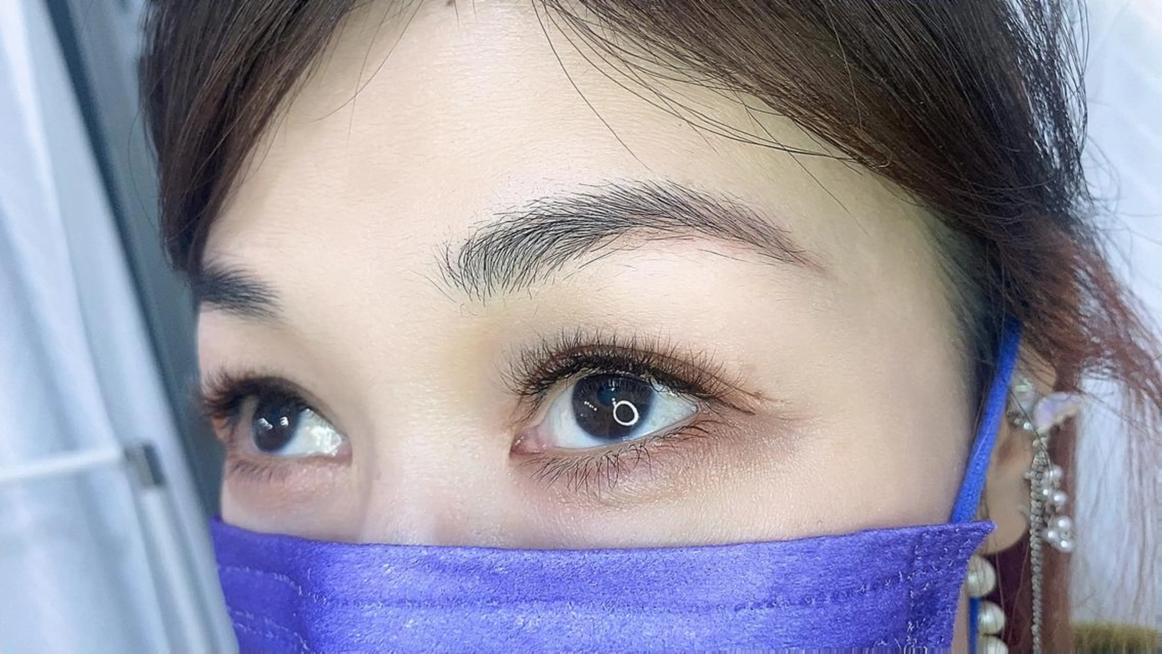 マツエク・マツパ 付け放題 バインドロック カラーマツエク フラットラッシュ ミンク Lily kUMIのマツエク・マツパデザイン