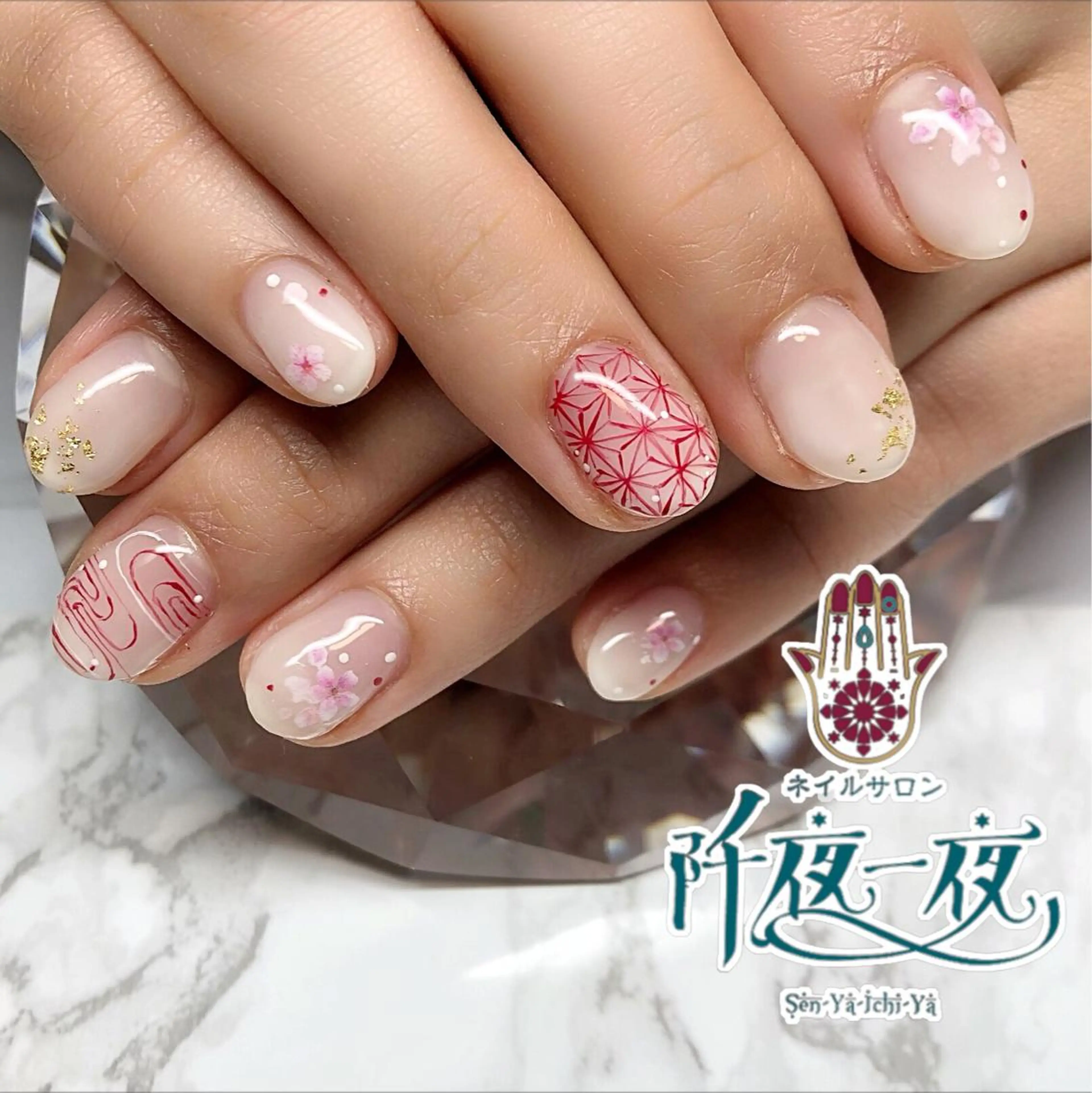 ネイル 六本木ネイル阡夜一夜 当日＆持ち込み歓迎のネイルデザイン