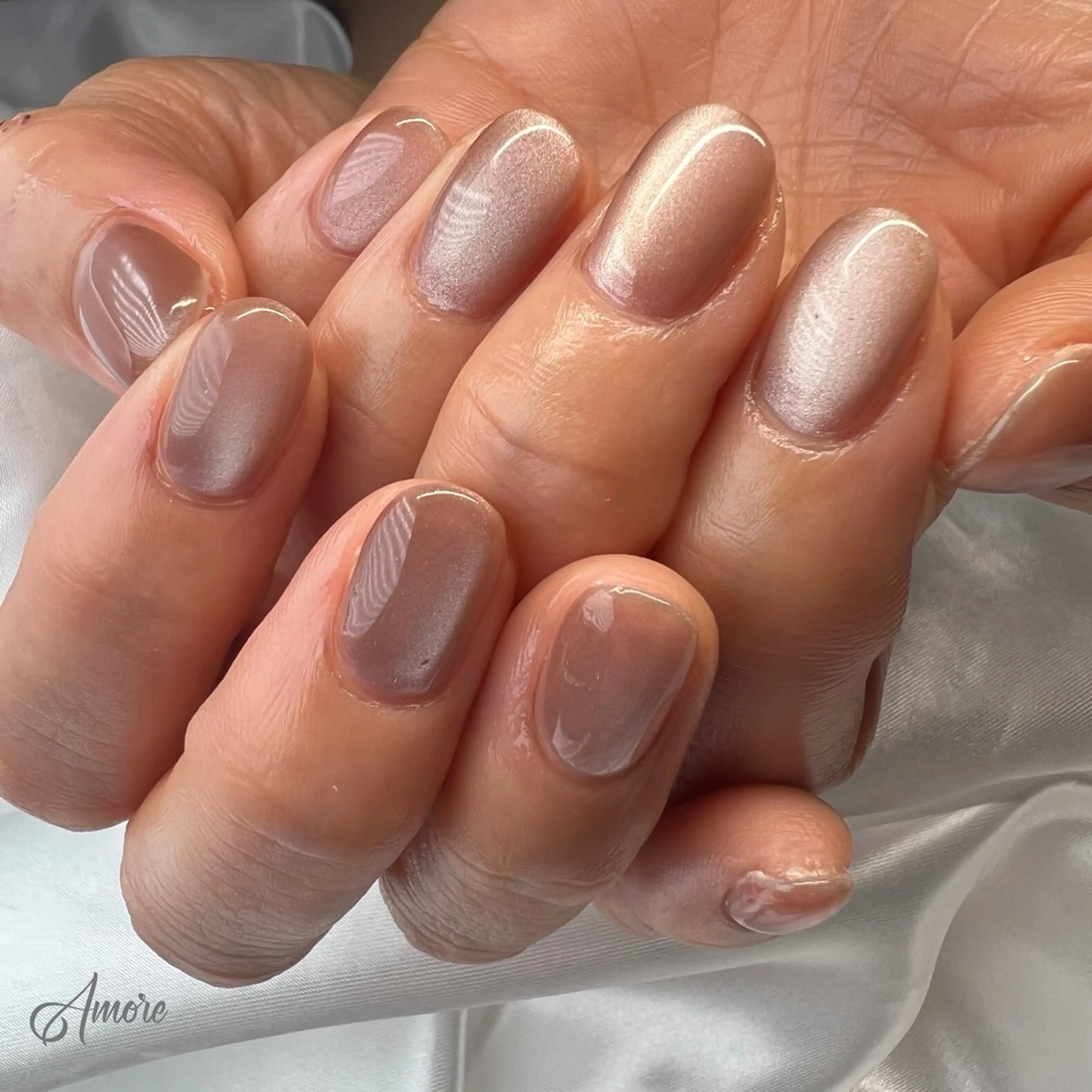 ネイル ジェルネイル キラキラネイル 韓国ネイル マグネットネイル ミラーネイル You kyehwaのネイルデザイン