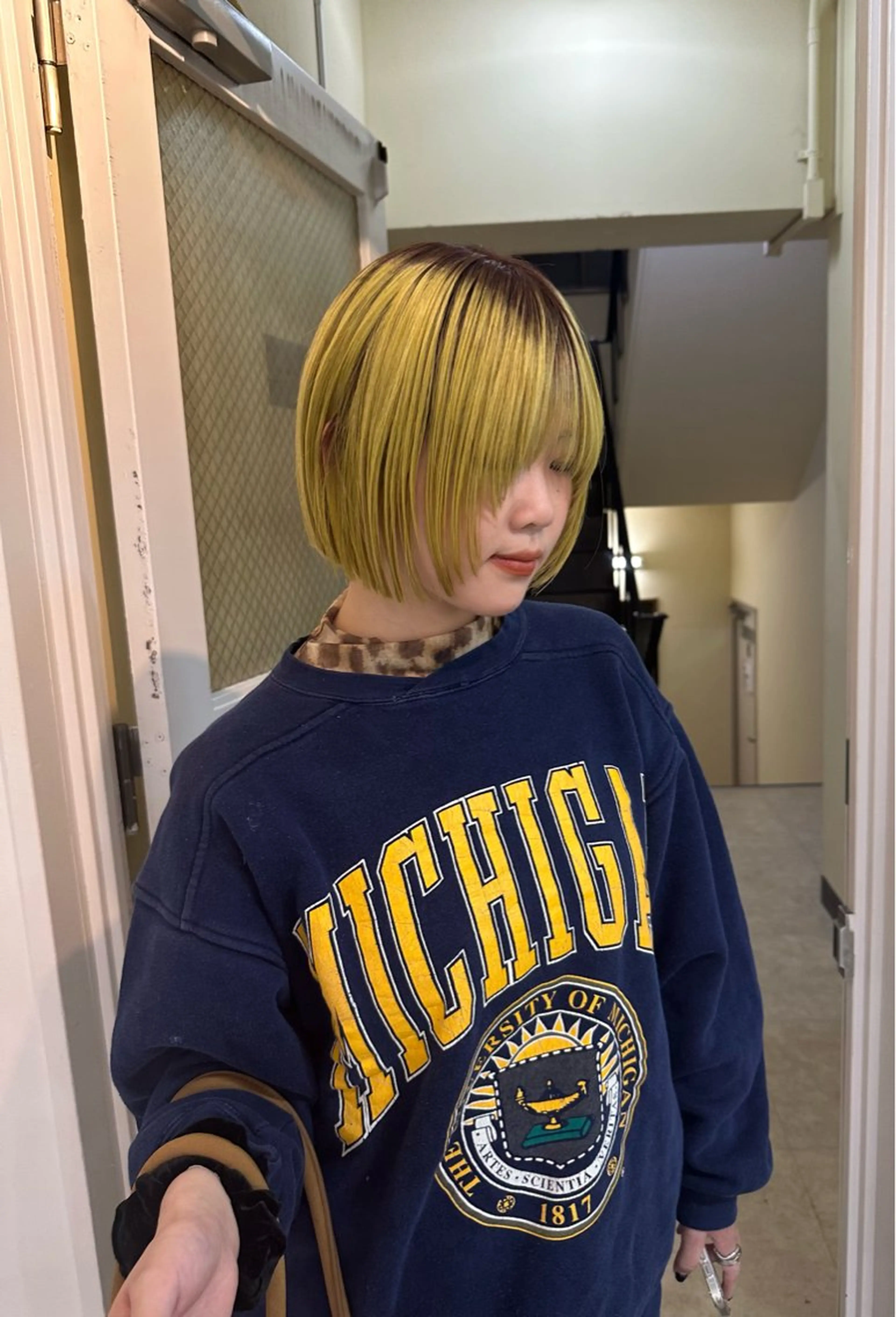 ショート FavyS「フェイヴィーズ」所属・竹中 彩音のヘアスタイル