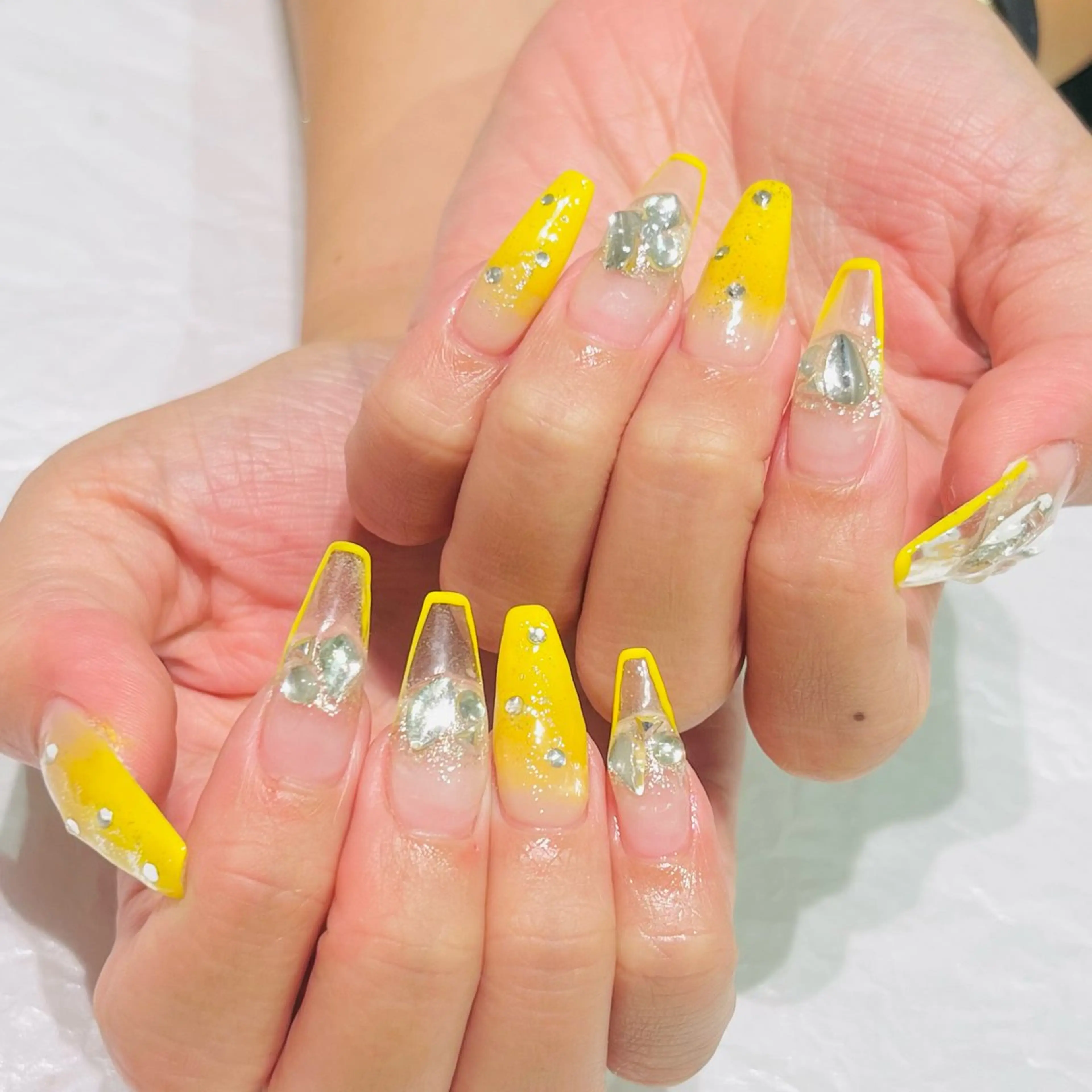 🌟オフ無し🌟ジェルチップ長さ出し💅つけ放題の写真