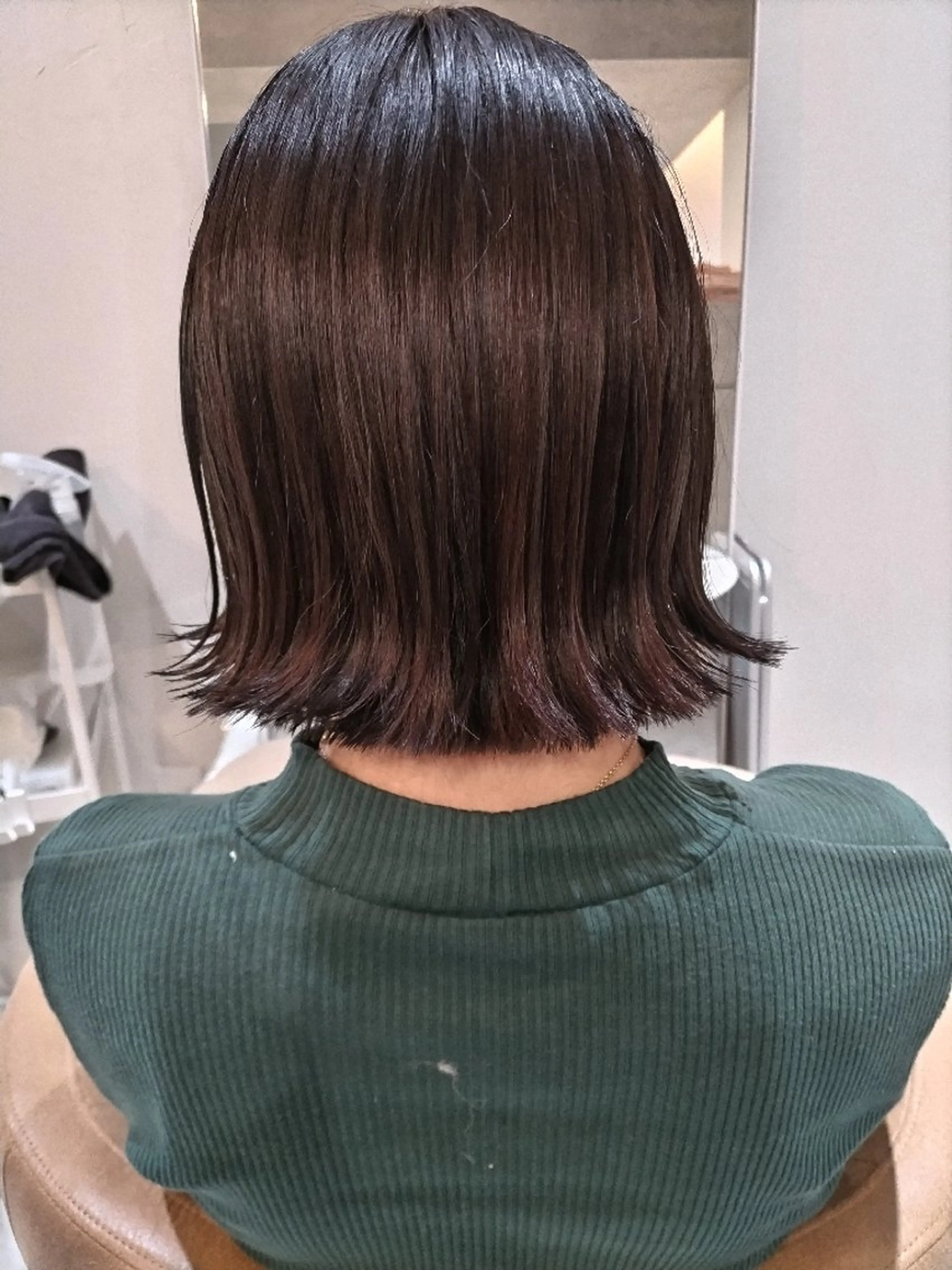 ショート ボブ 外ハネヘア 🌸花屋併設🌸石垣 友基のヘアスタイル