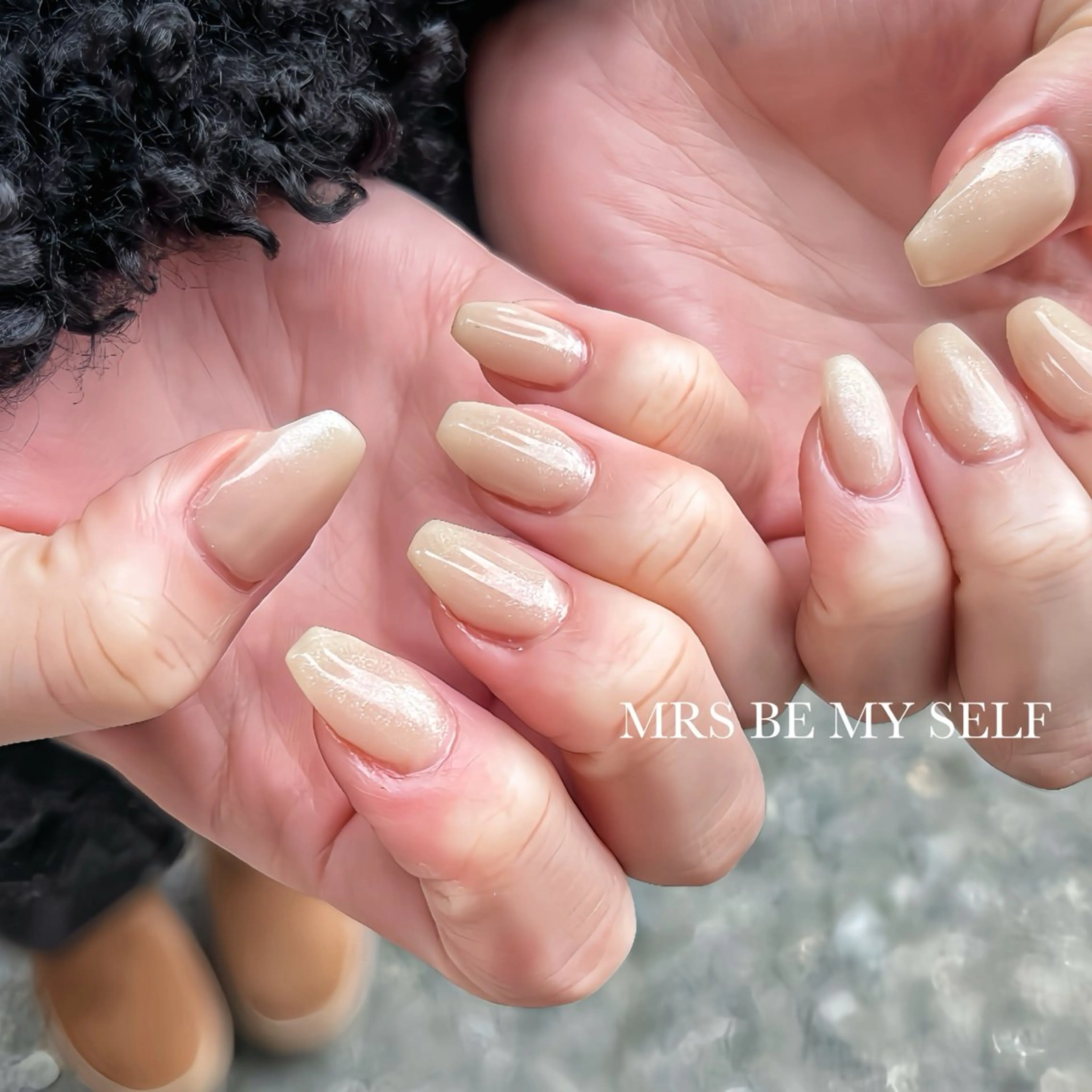 ネイル ラメ(グリッター) ワンカラーネイル MRS/ miyu🎀のネイルデザイン