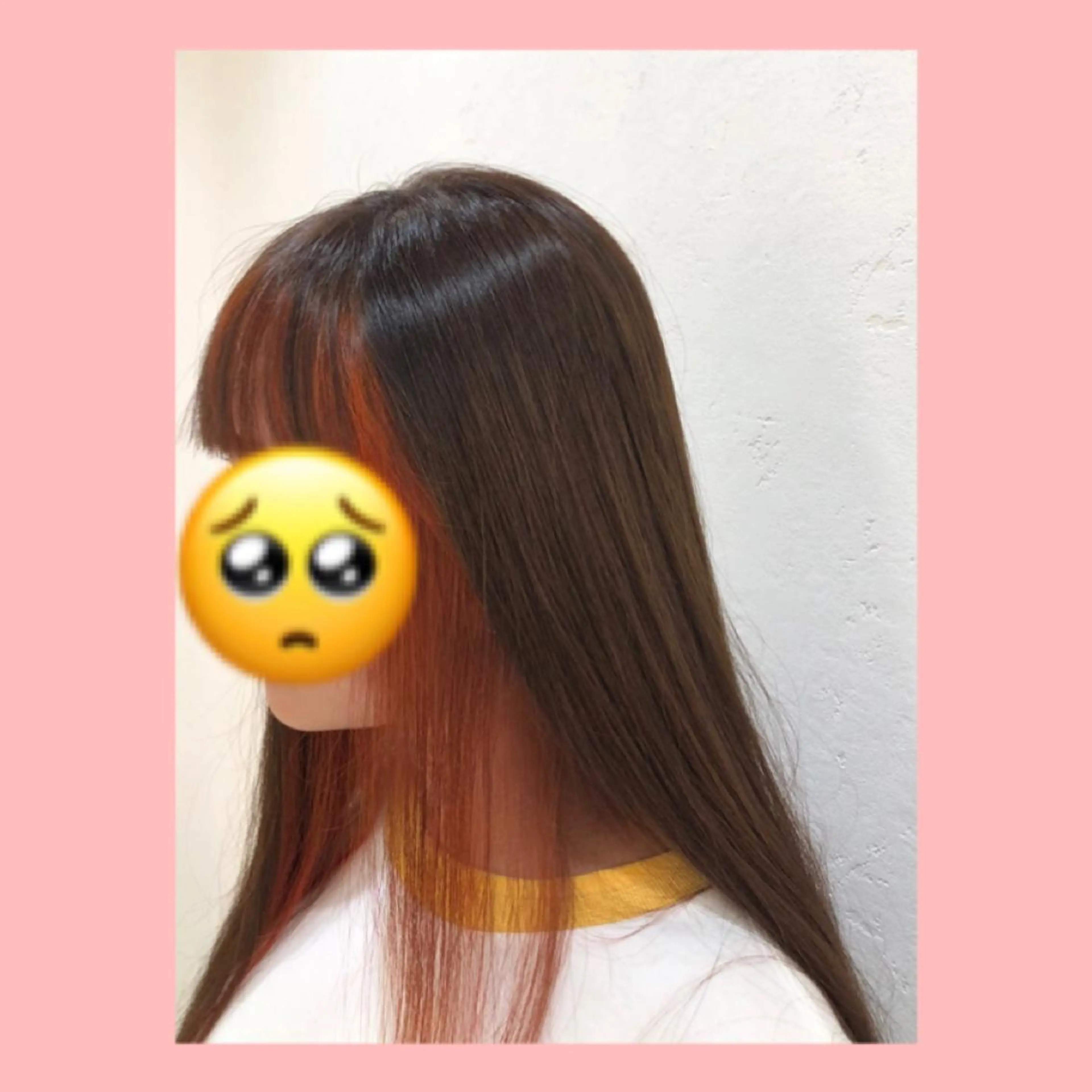 セミロング カラー 🤍オオカワ レイナ🤍のヘアスタイル