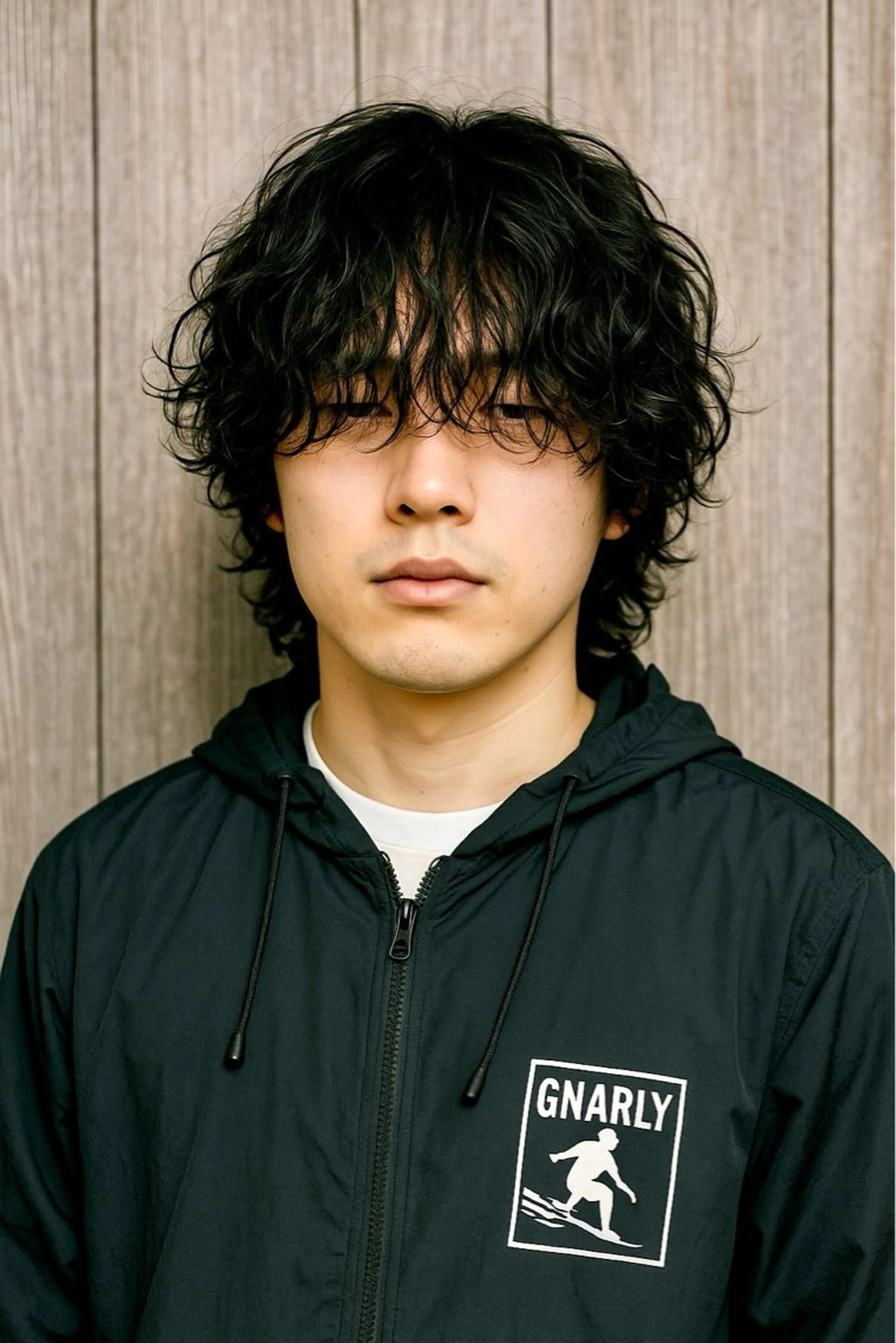 パーマ メンズ メンズパーマ 波巻きパーマ カット パーマ 池袋西口／メンズ/ Mutoのヘアスタイル