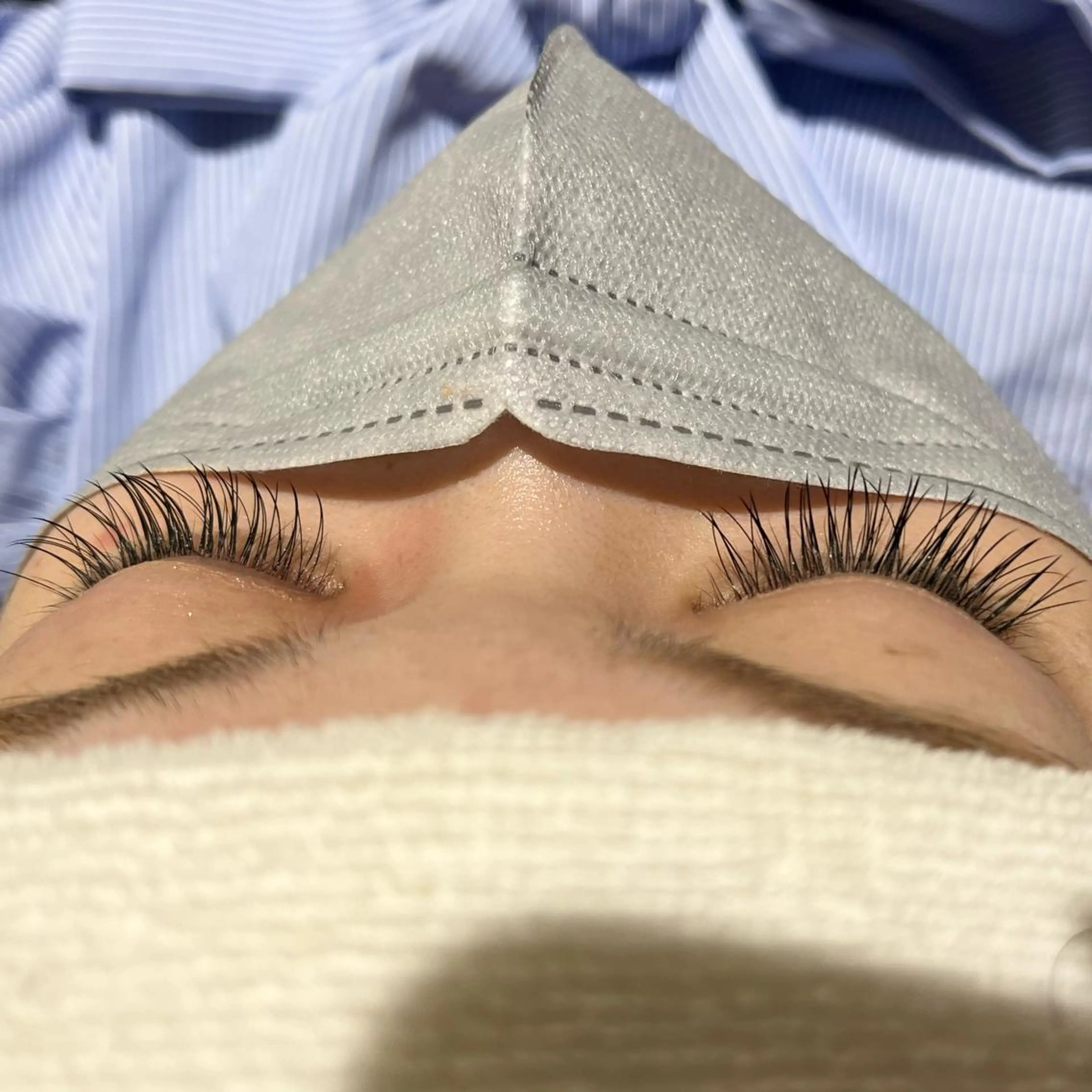 カラー ネイル マツエク・マツパ フラットラッシュ 長さ出し マットネイル マツエク mai🤍縮毛酸性ス トレート/アイリストのヘアスタイル