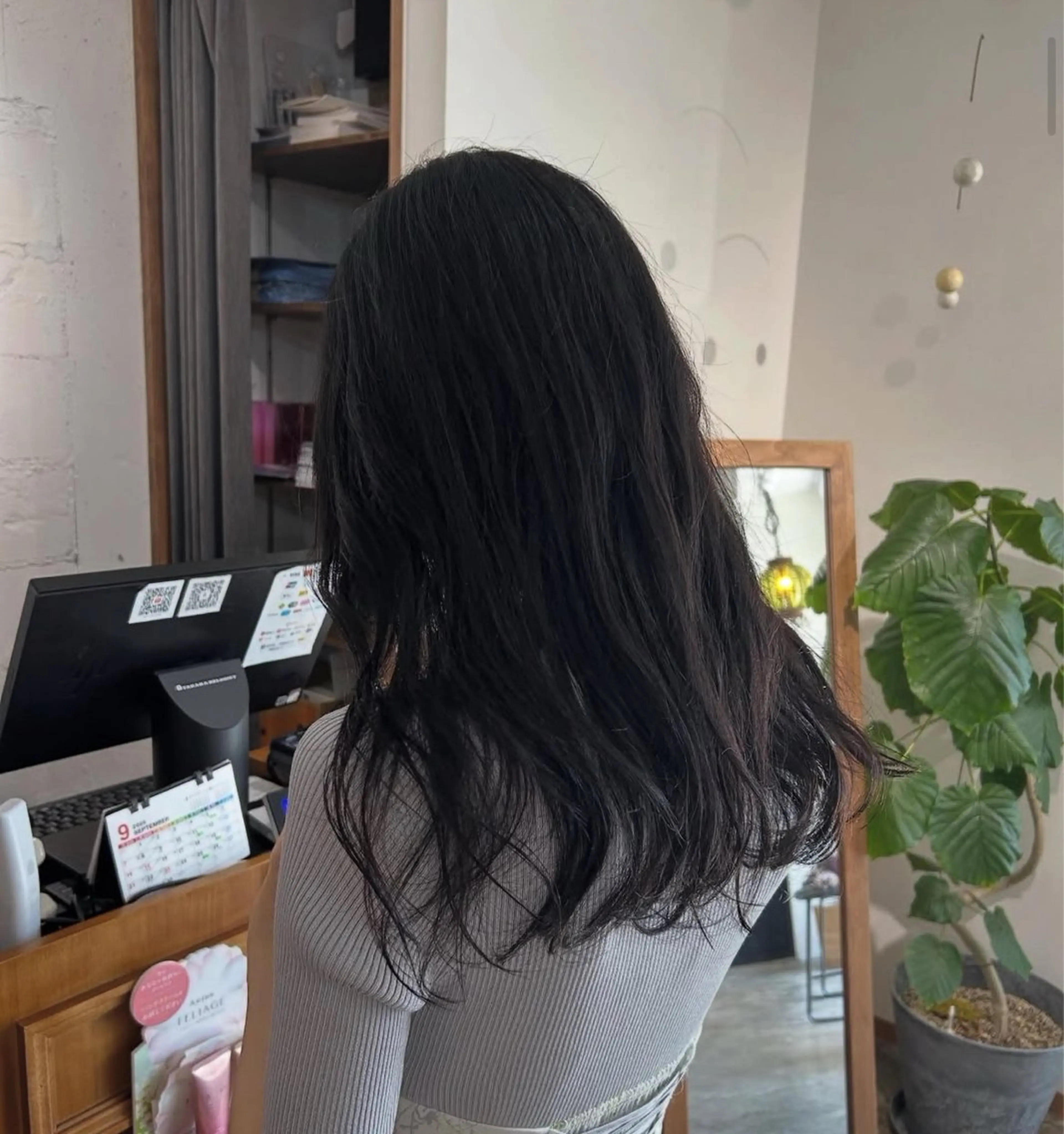 ロング カラー メンズカットモデル/ 鶴舞/犬塚愛奈のヘアスタイル