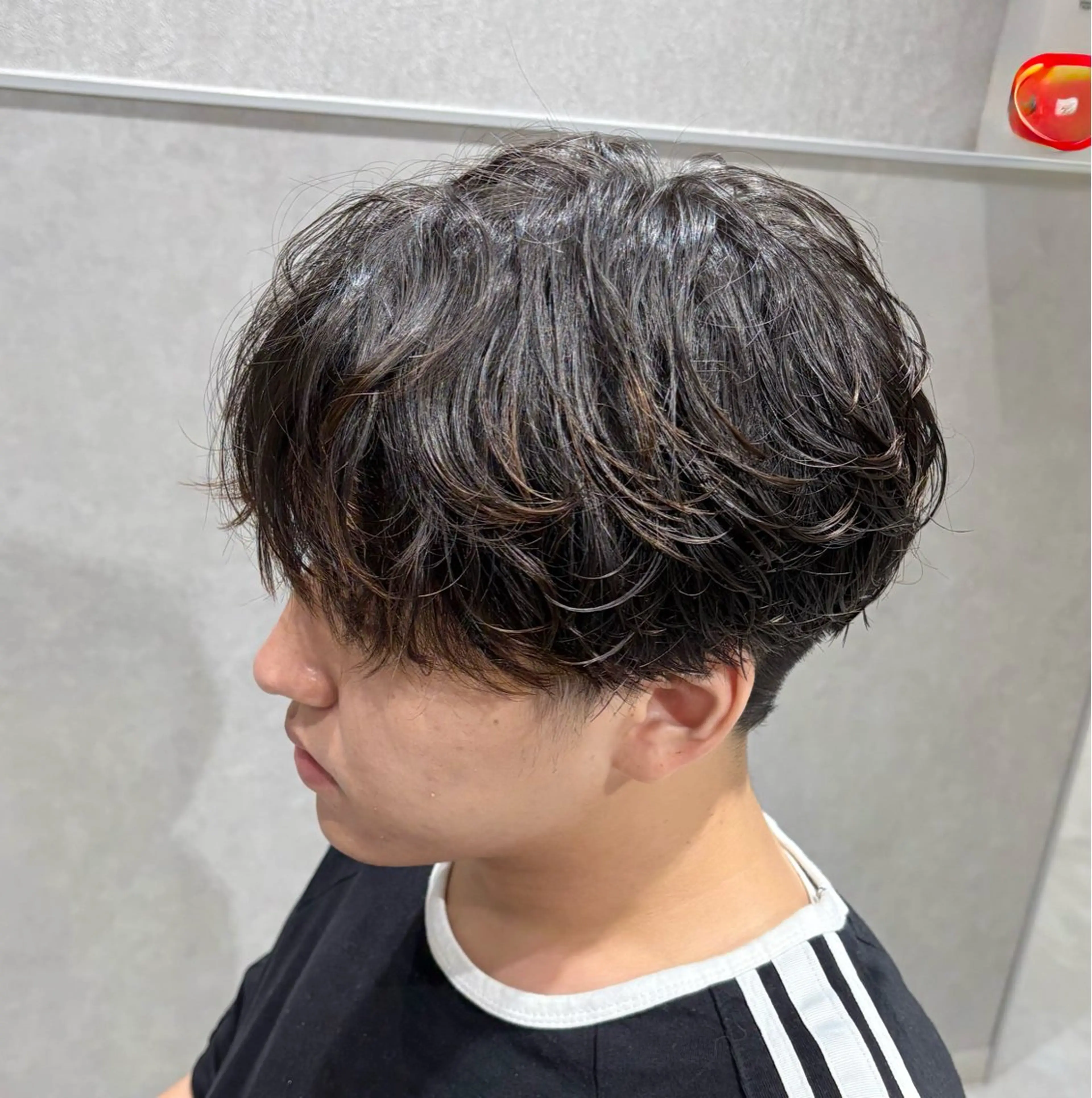 ショート パーマ メンズ 【メンズ特化】 池田大成✂︎のヘアスタイル