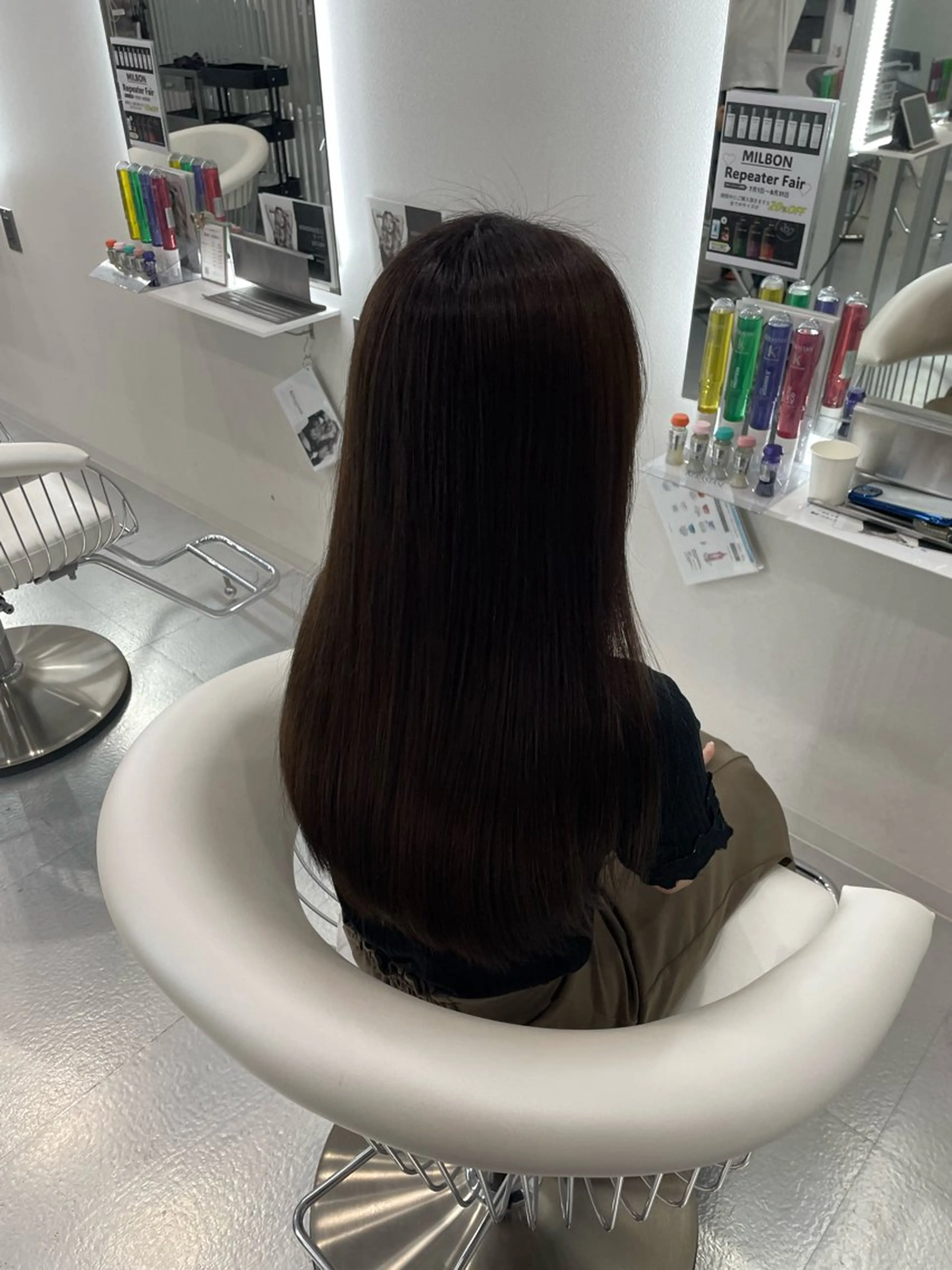 セミロング カラー 野崎/カラー特化 /天王寺のヘアスタイル