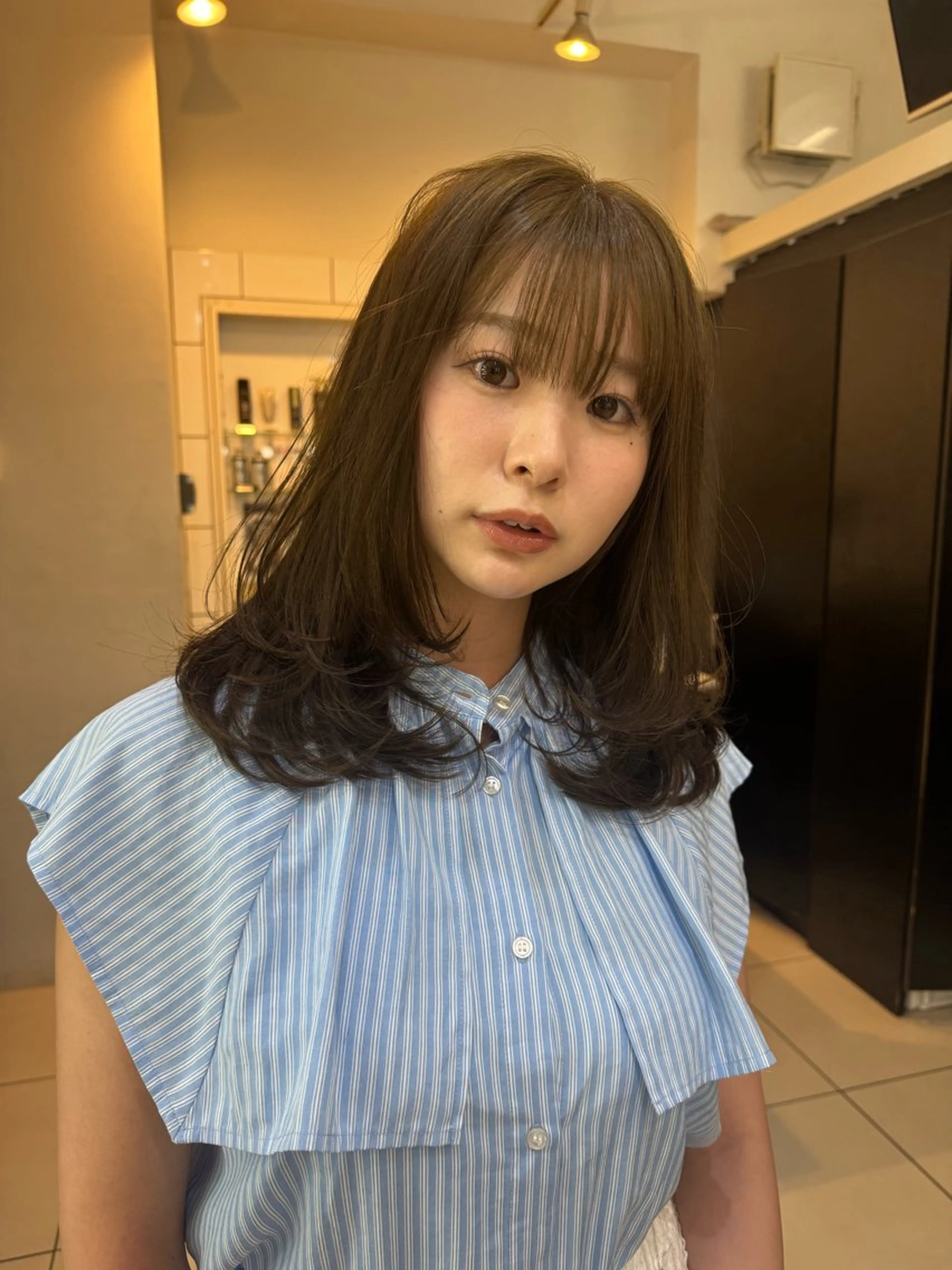 カラー 韓国ヘア/ハイトーン RYUSEIのヘアスタイル