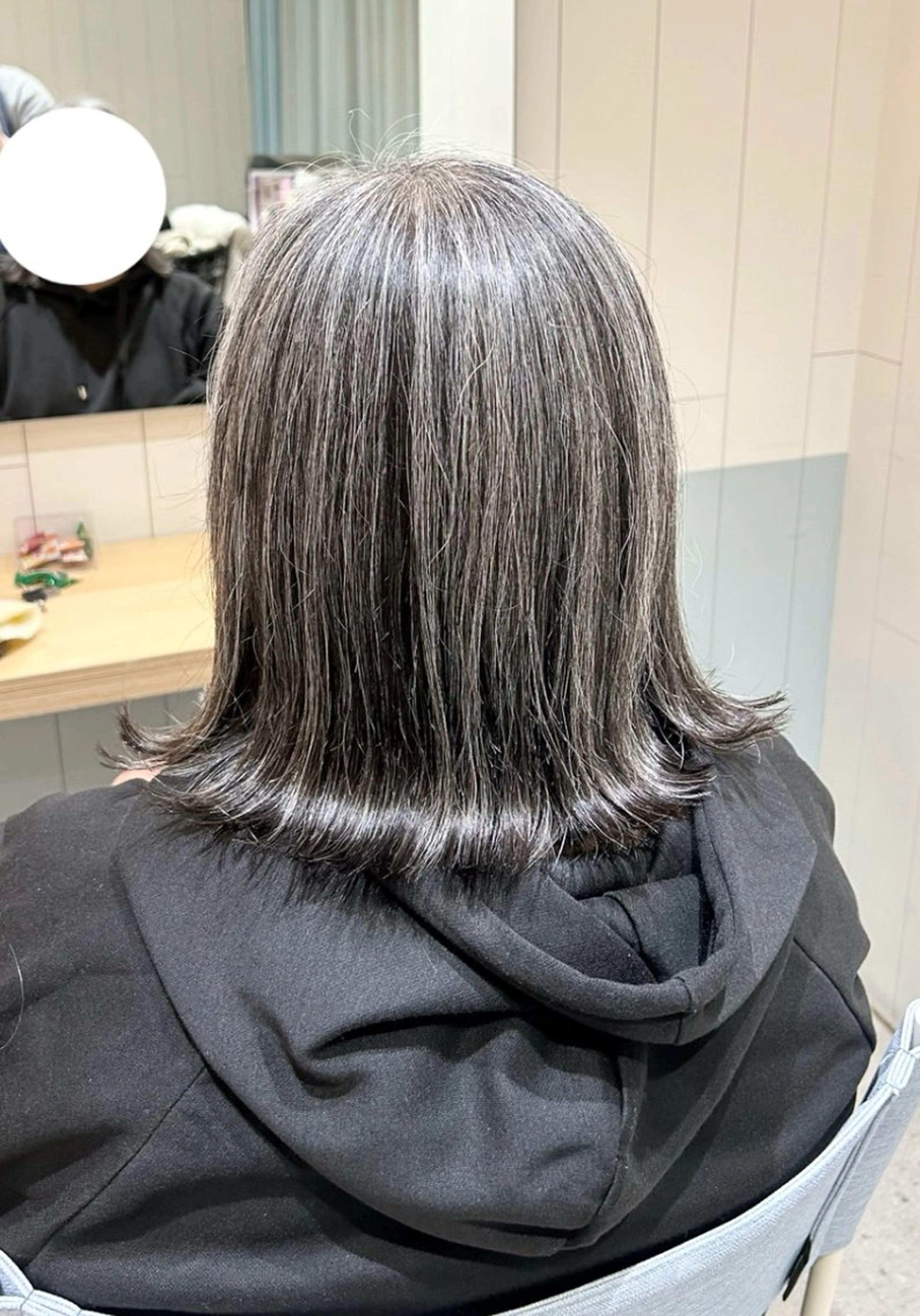 ミディアム ボブ 外ハネヘア calm by Re:berta所属・ショート✂︎ボブ/ /小駒杏花のヘアスタイル