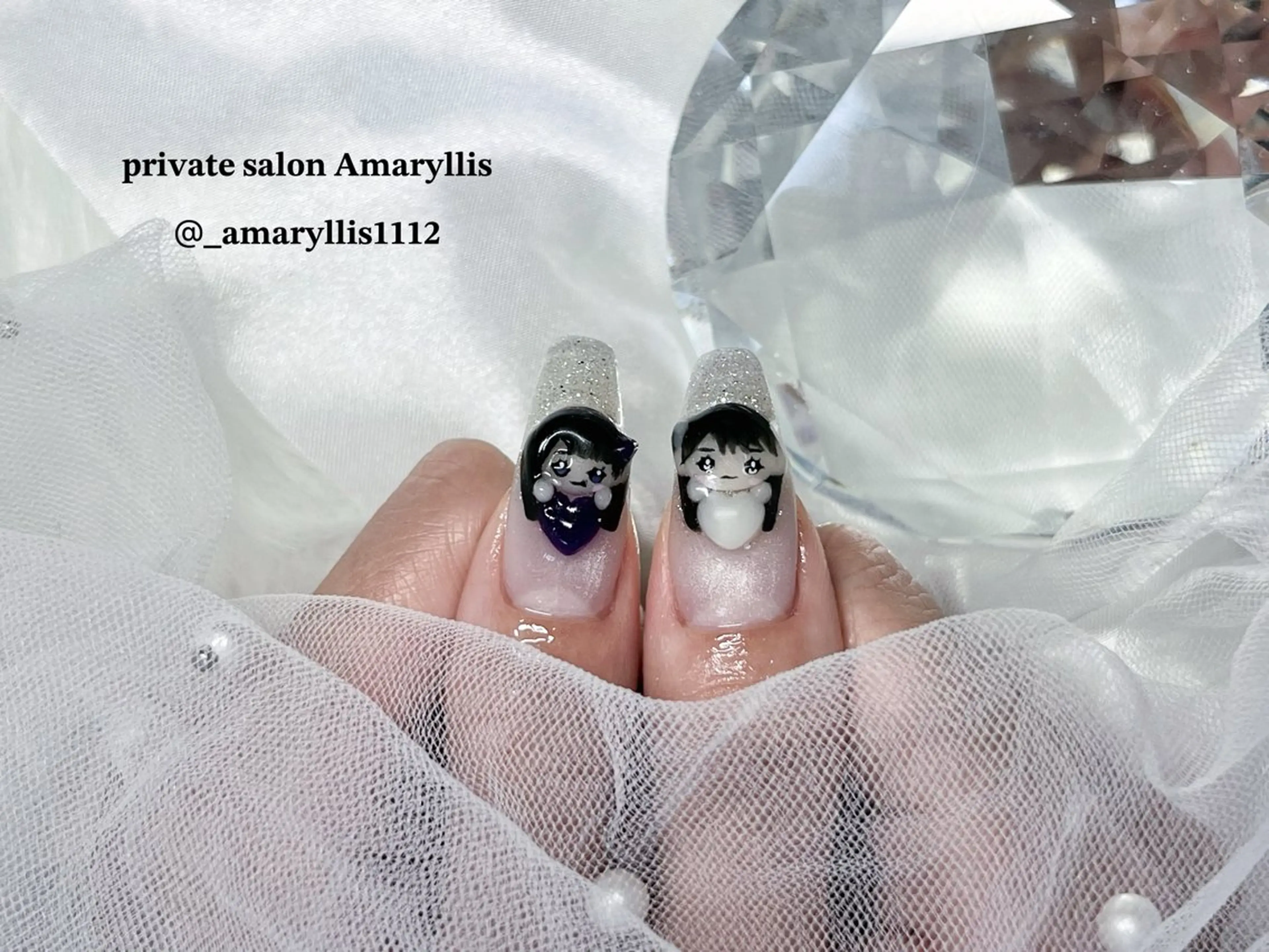 ネイル ハンドネイル 𝑹𝒆𝒏𝒐 八尾ネイルのネイルデザイン