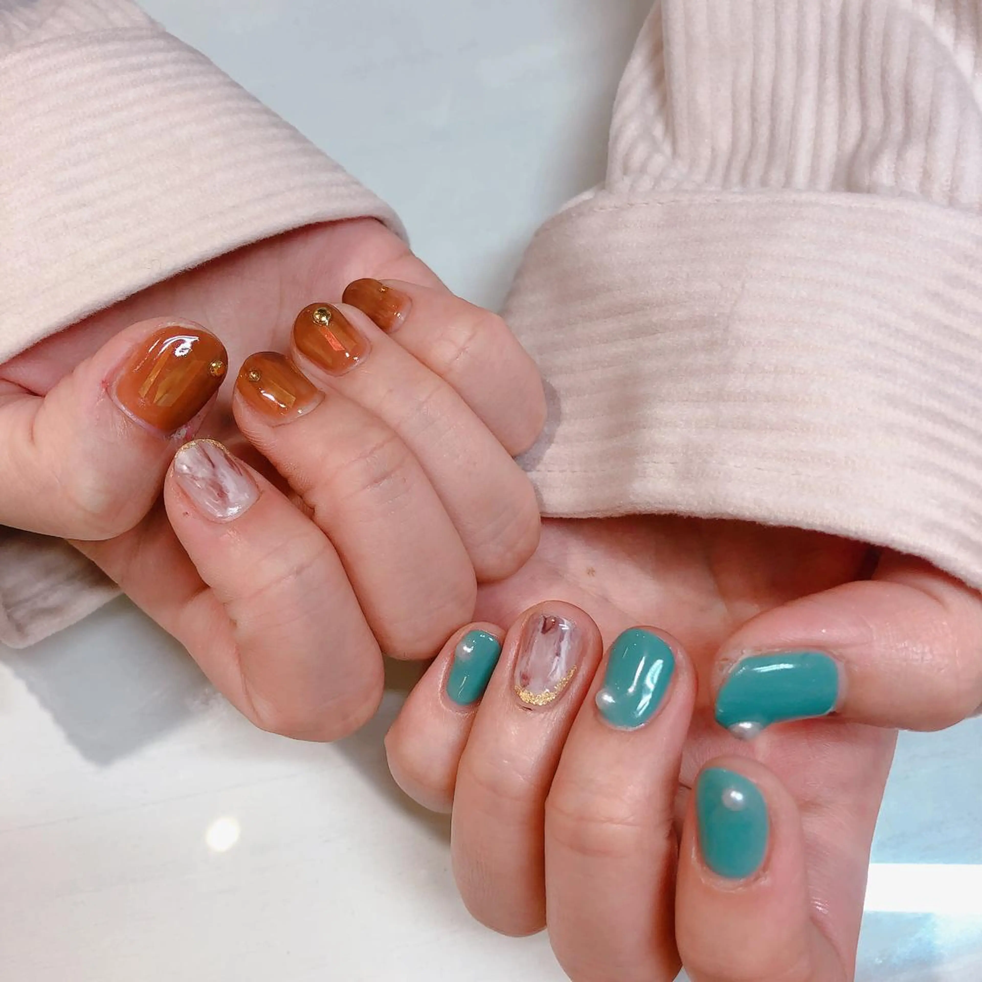 ネイル 原 麻耶のヘアスタイル