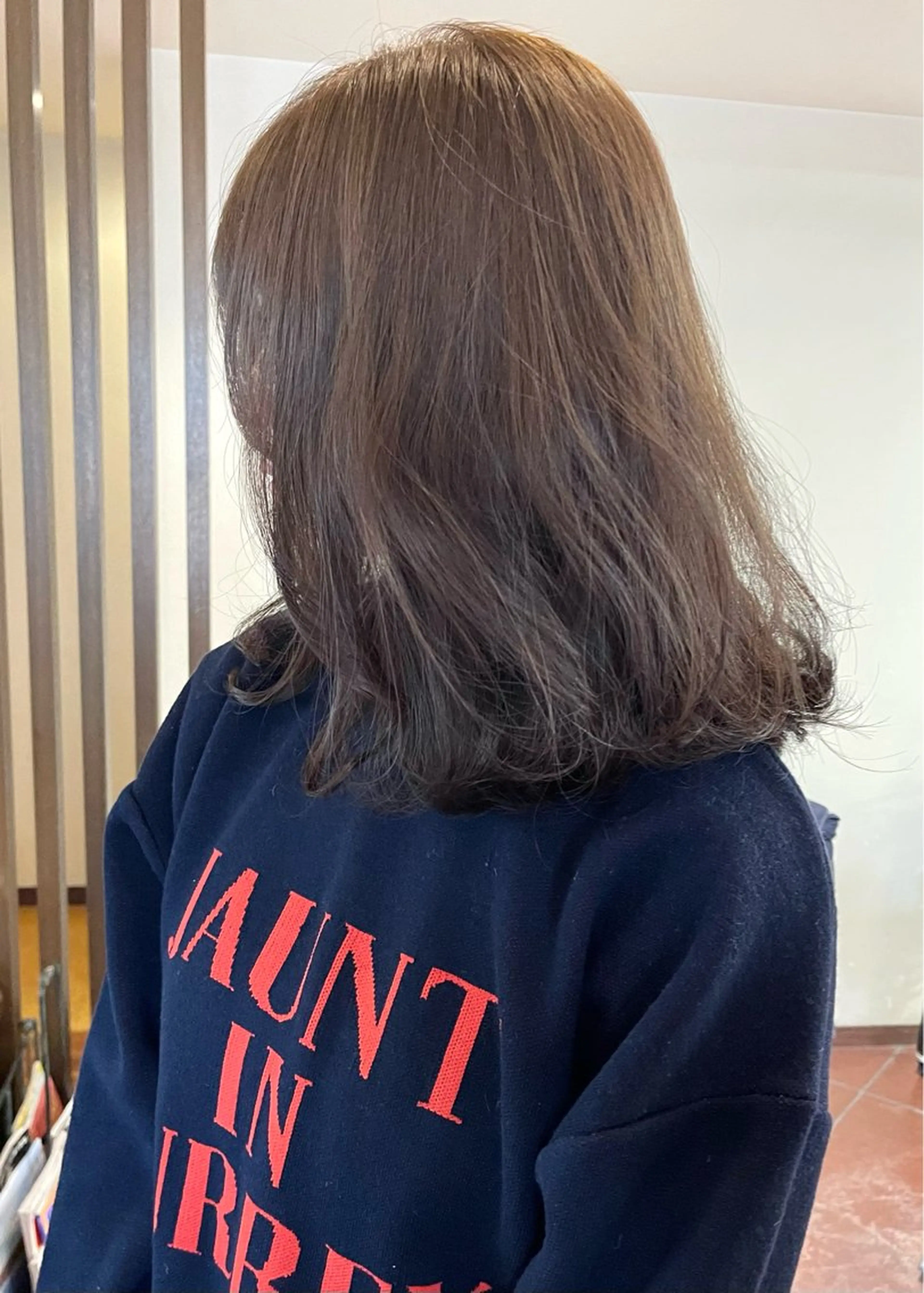 ミディアム カラー ベージュカラー ブリーチ ダブルカラー ブリーチなしカラー ヘアカラー トリートメント 田室 和幸のヘアスタイル