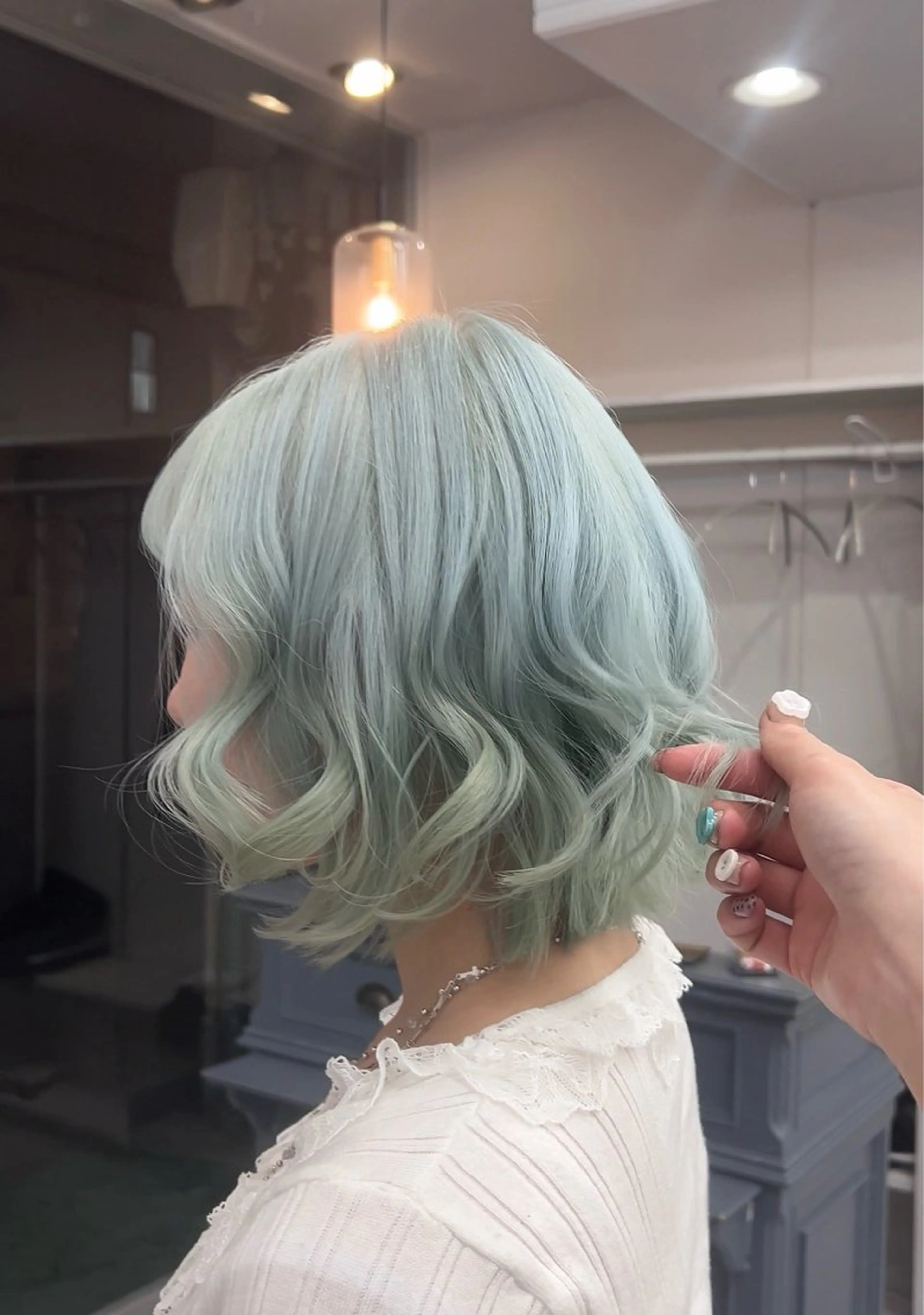 ミディアム 木藤 優杏のヘアスタイル