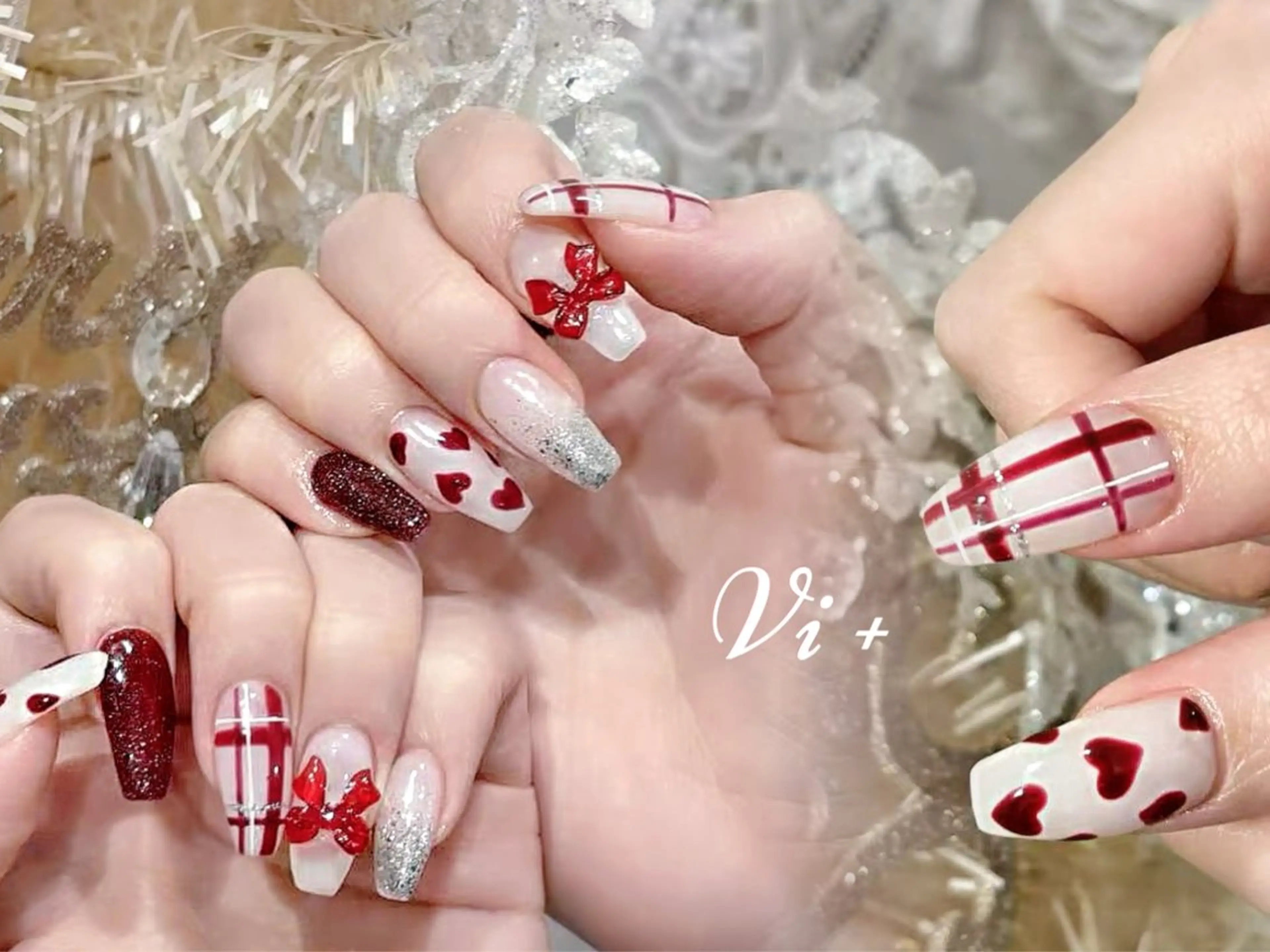 ネイル ハンドネイル ✨Nailsalon Vi+✨のネイルデザイン