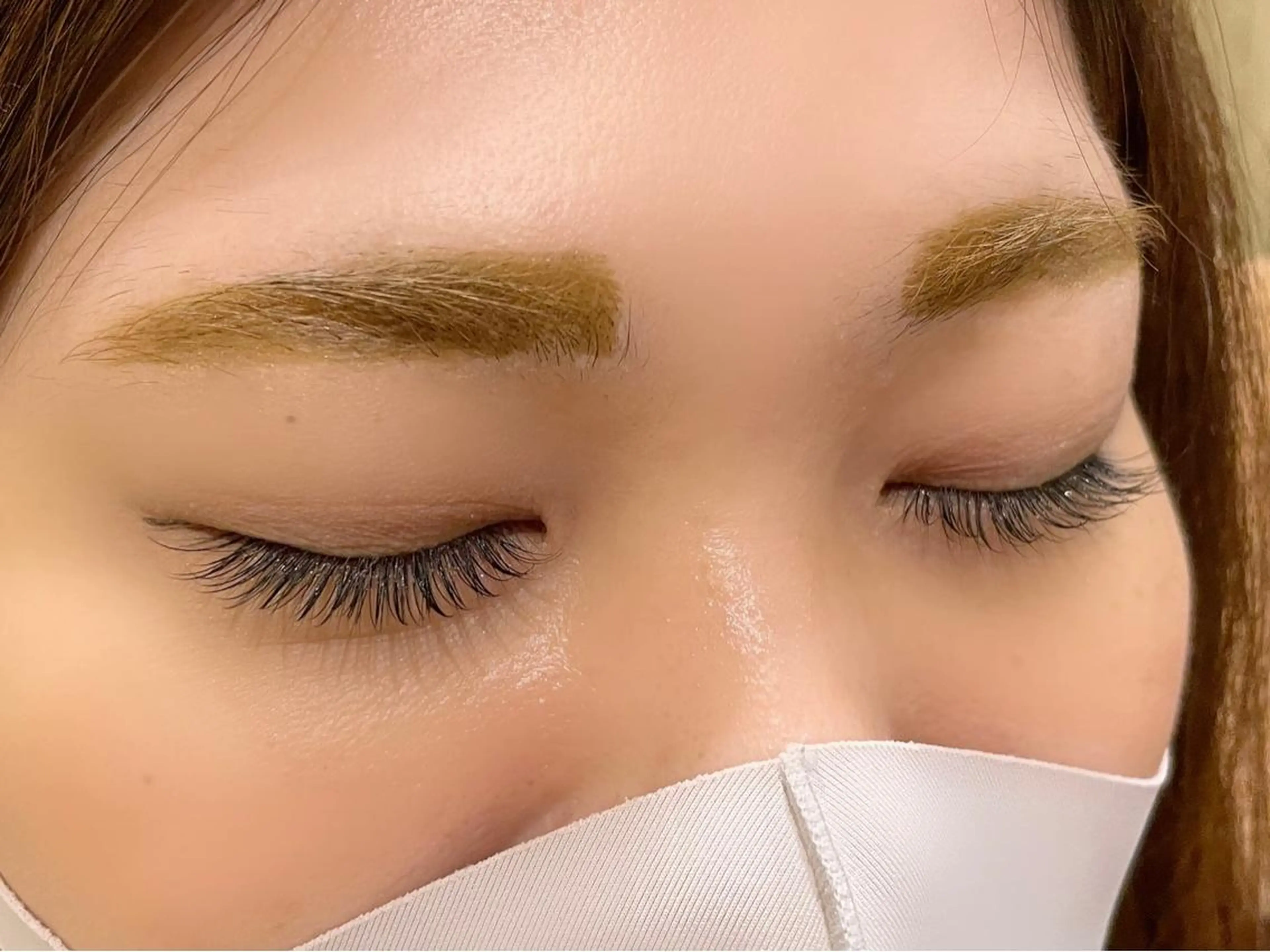 マツエク・マツパ フラットラッシュ 井上 優里愛のマツエク・マツパデザイン