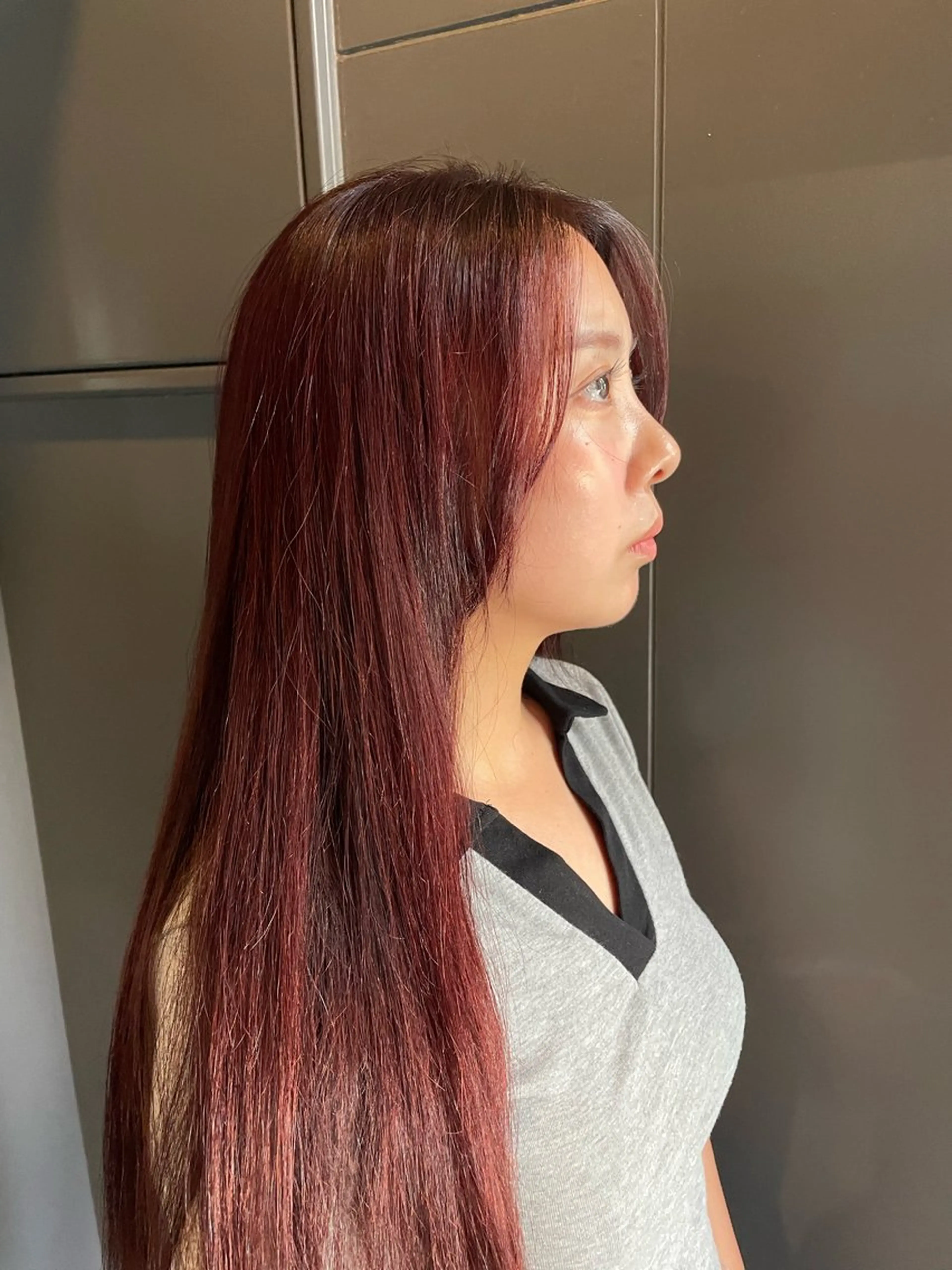 ロング PANOLA下北沢 中川夢菜のヘアスタイル