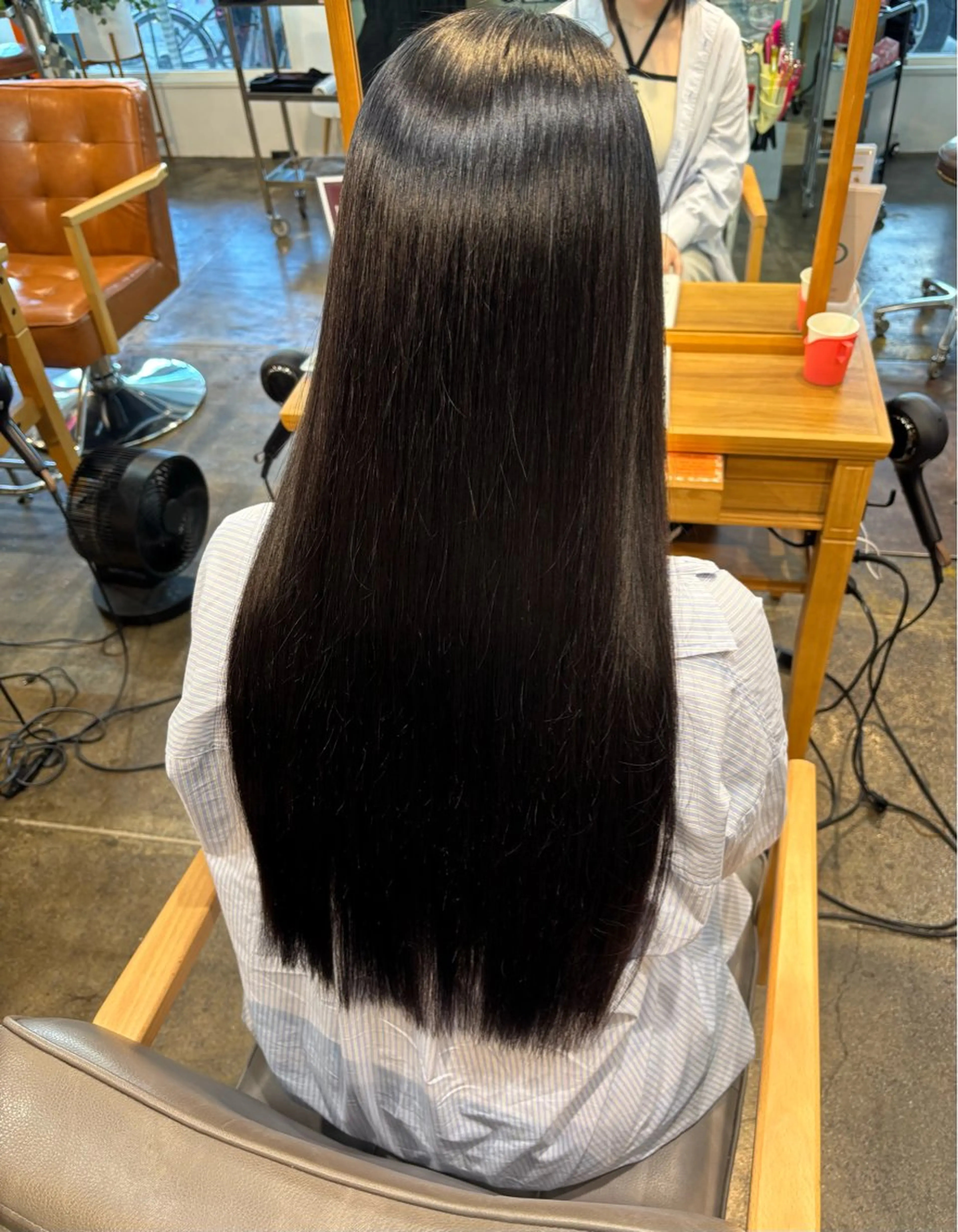 ロング 縮毛矯正 🍒KAHOE🍒 Rooohairのヘアスタイル