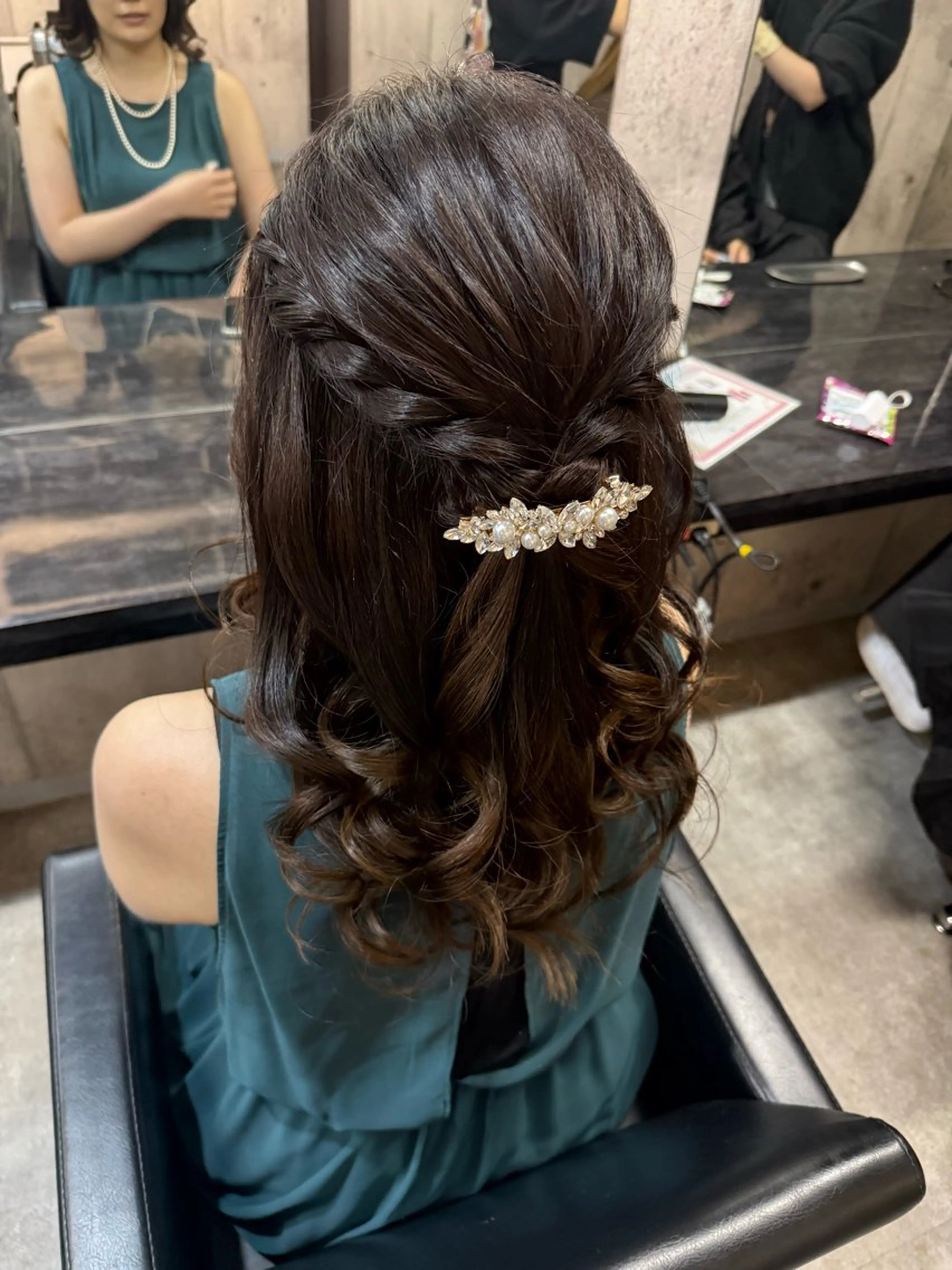 ヘアアレンジ ヘアセット NANOHA エクステ・ヘアセットのヘアスタイル