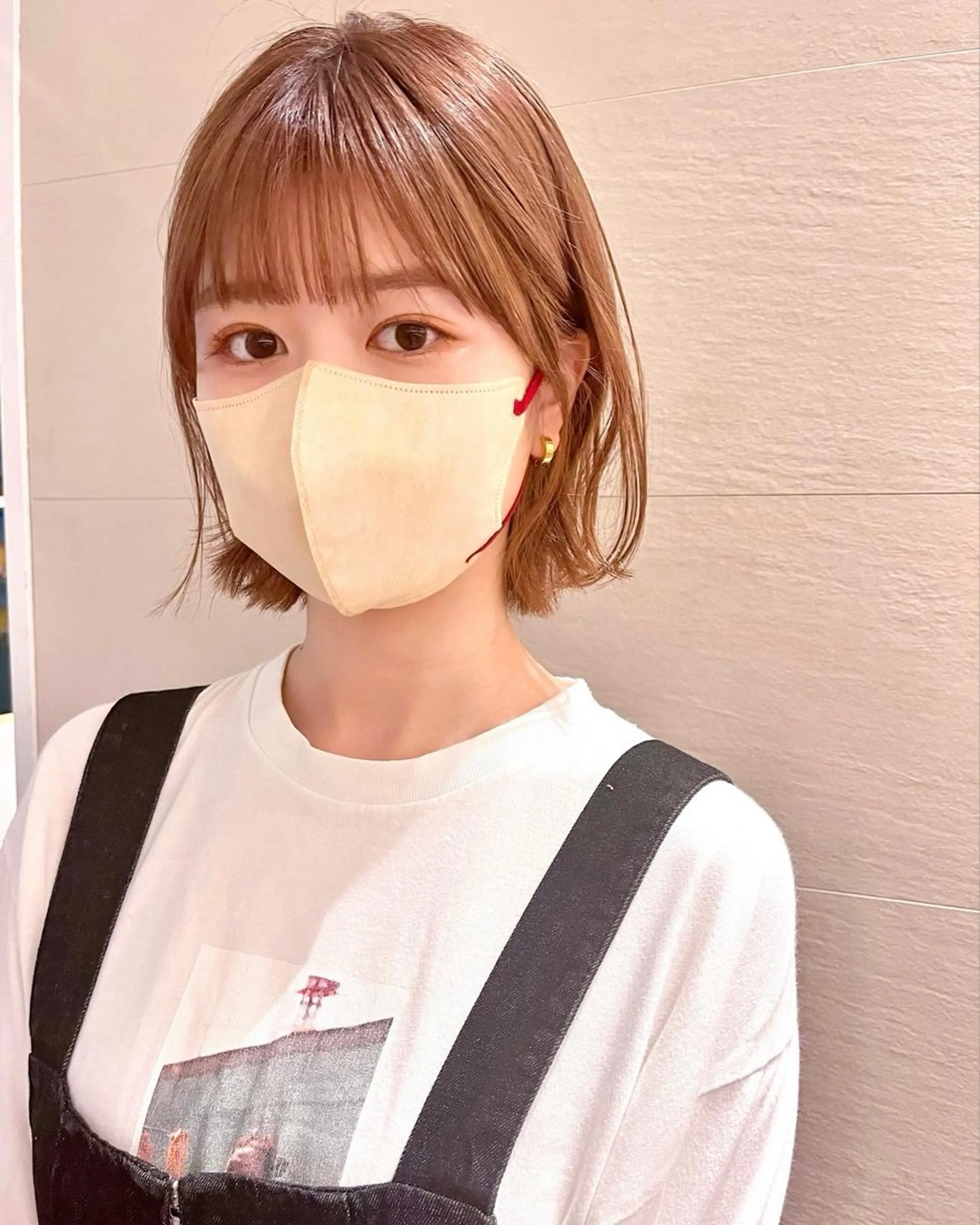 ショート カラー 🌱小顔ヘア/ボブ ミディアム/双葉🌱のヘアスタイル