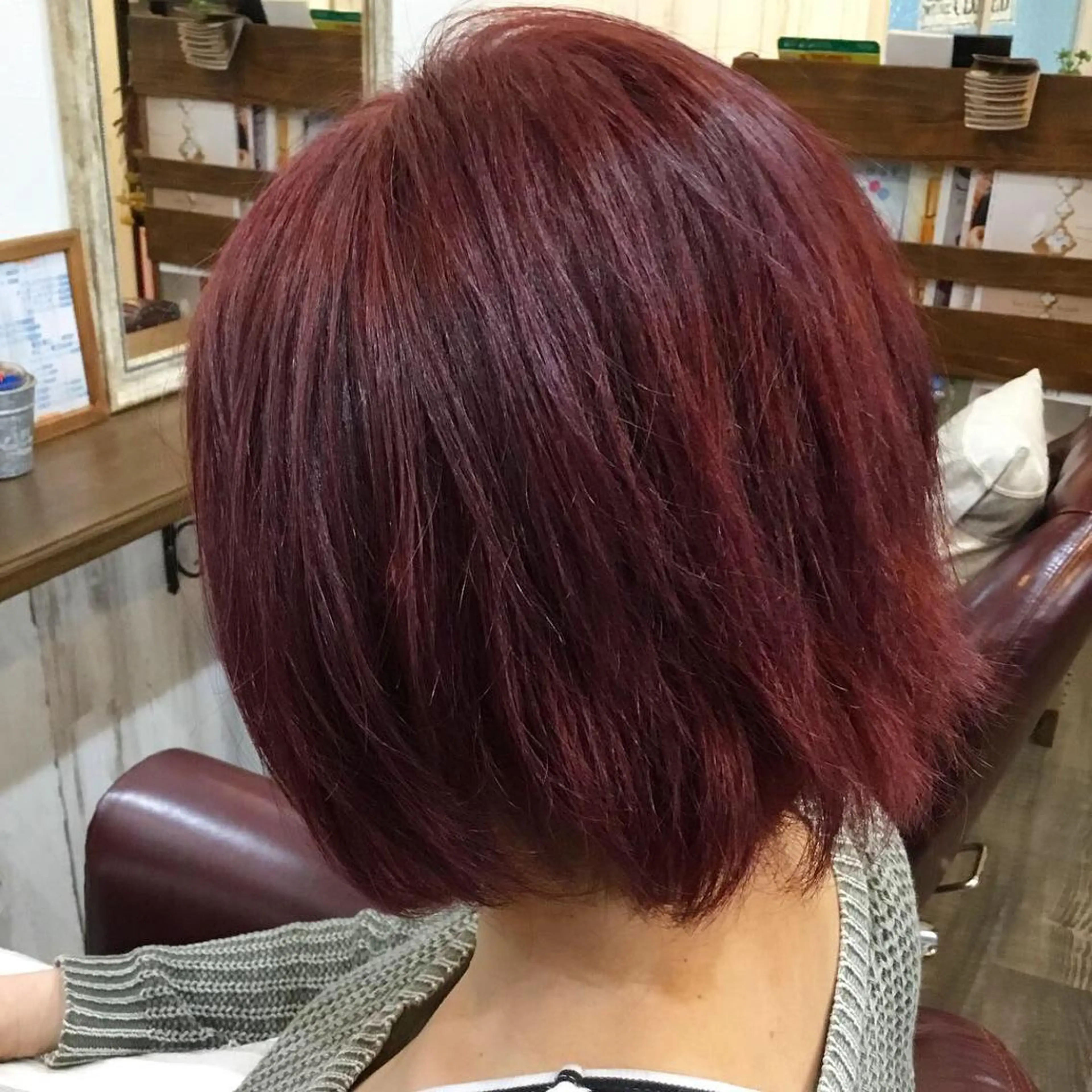 ショート カラー 金崎 新吾のヘアスタイル