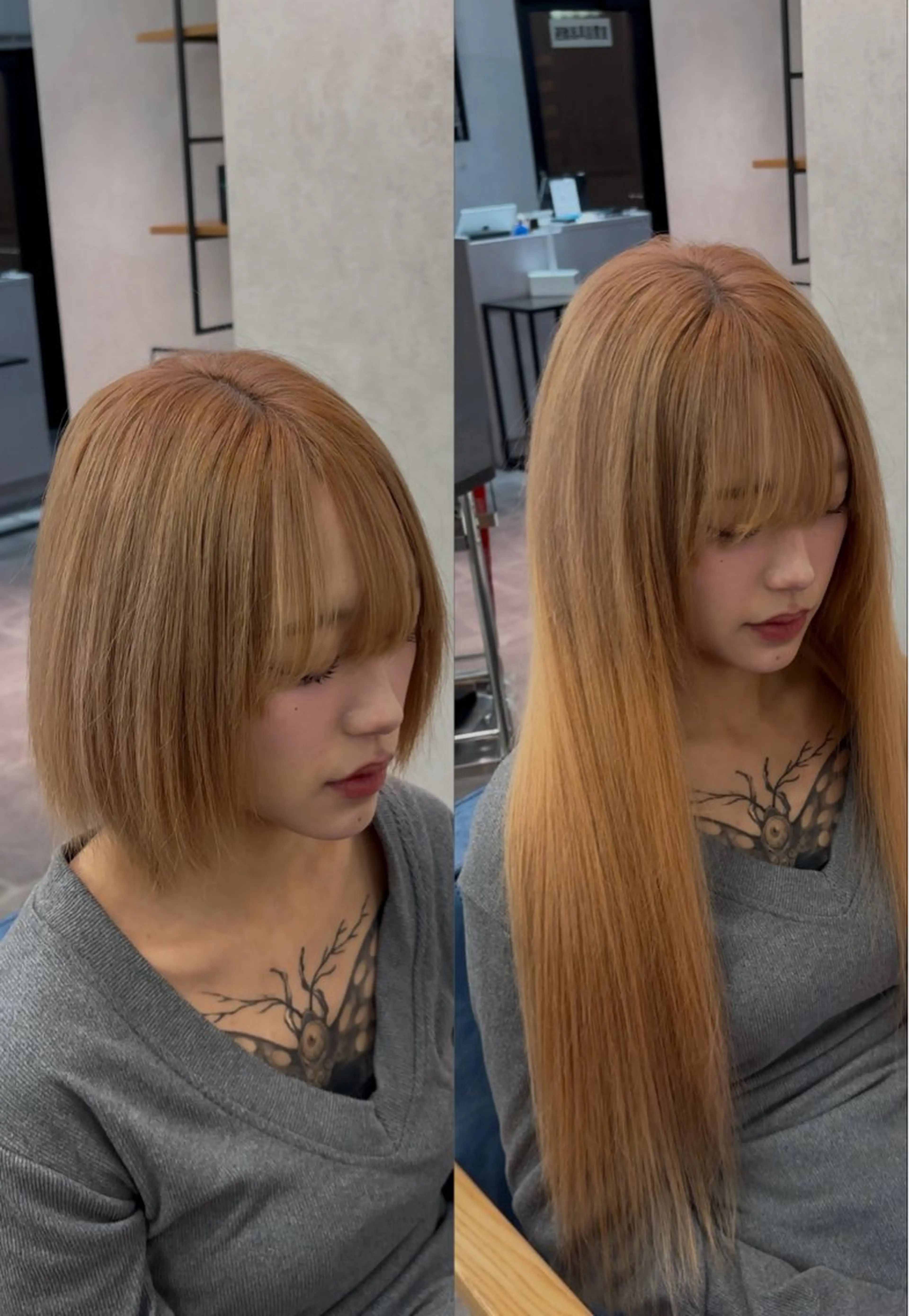 🌸3月限定🌸【最高級人毛100%】シールエクステ80本✨️➕毛先カット無料の写真