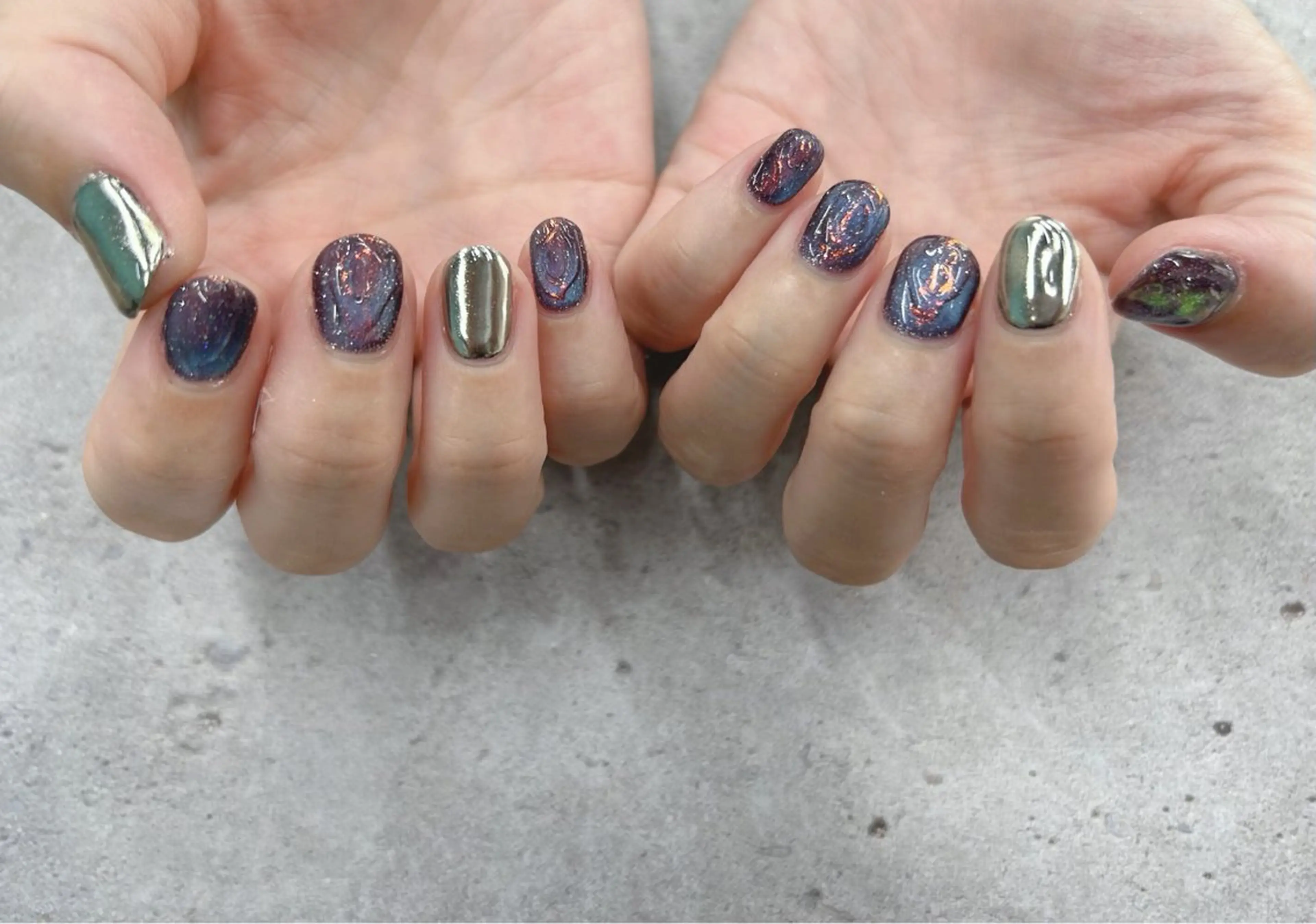 ネイル ハンドネイル Nail Salon agré所属・agré ネイルサロン　アグレのネイルデザイン