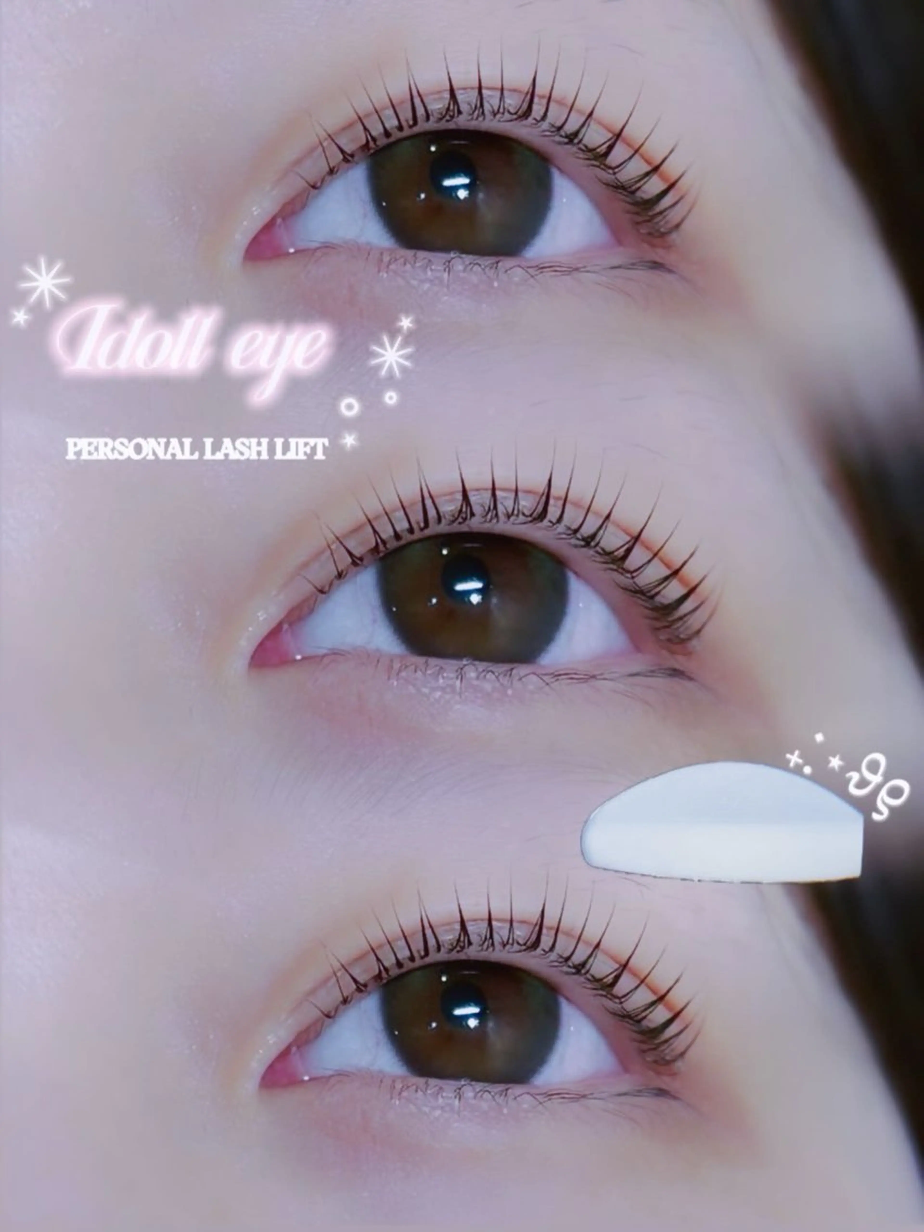 まつげパーマ👁️¥4400→¥3980ナチュラル​〜​韓国風デザインまで可愛く仕上げます🩵の写真