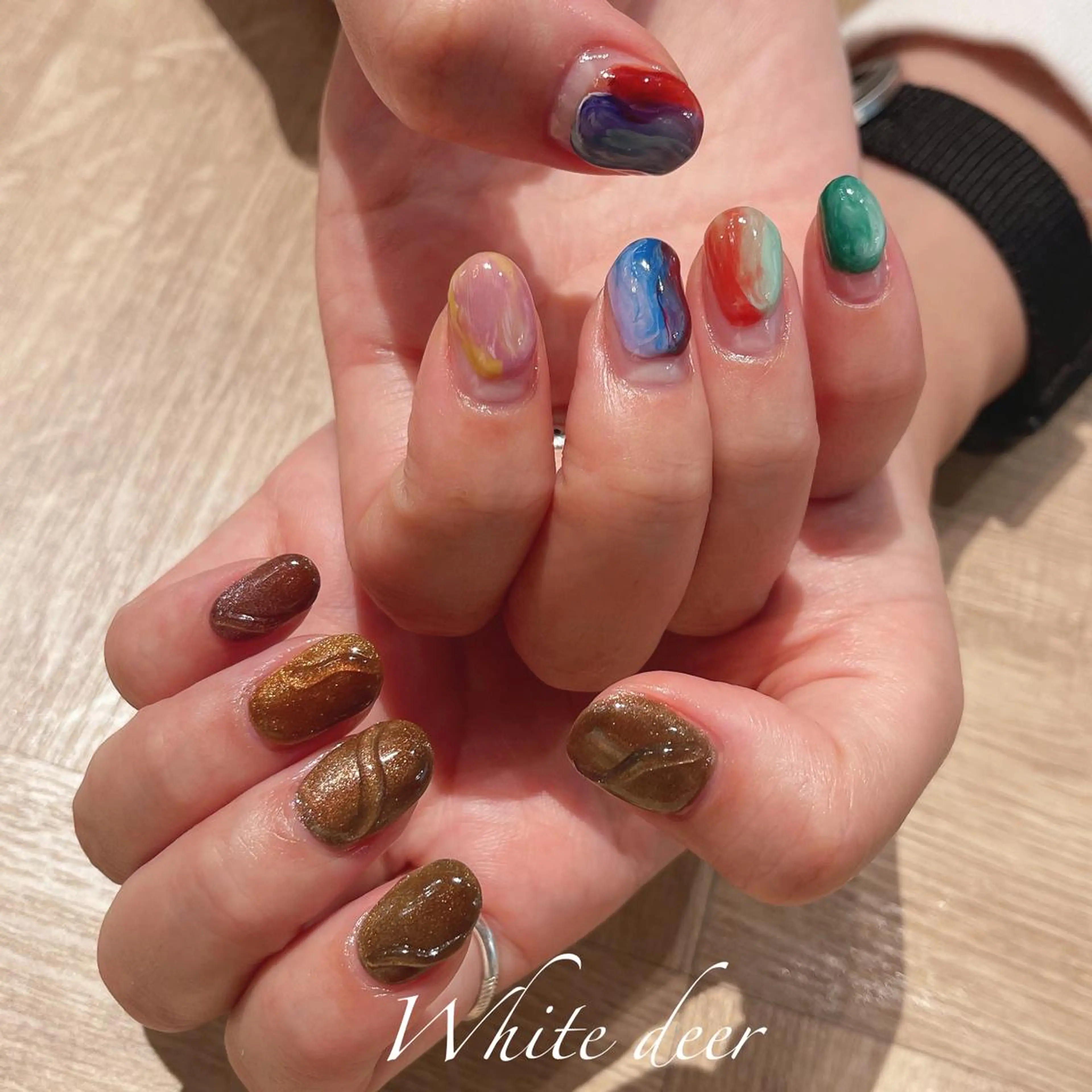 ネイル White deerのネイルデザイン