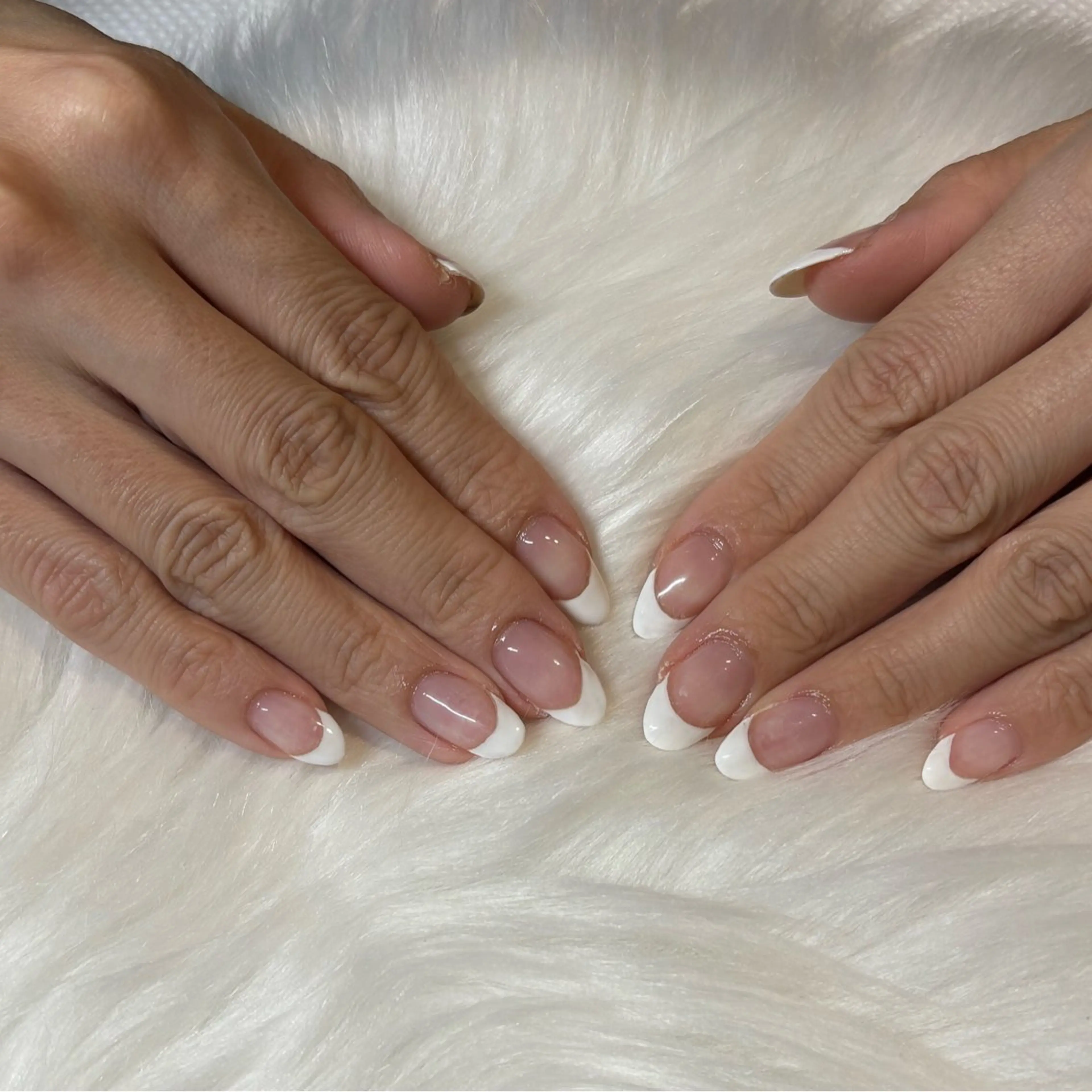 長さ出し☆オフなしフレンチ🐻🍯 ※クリアベースの写真