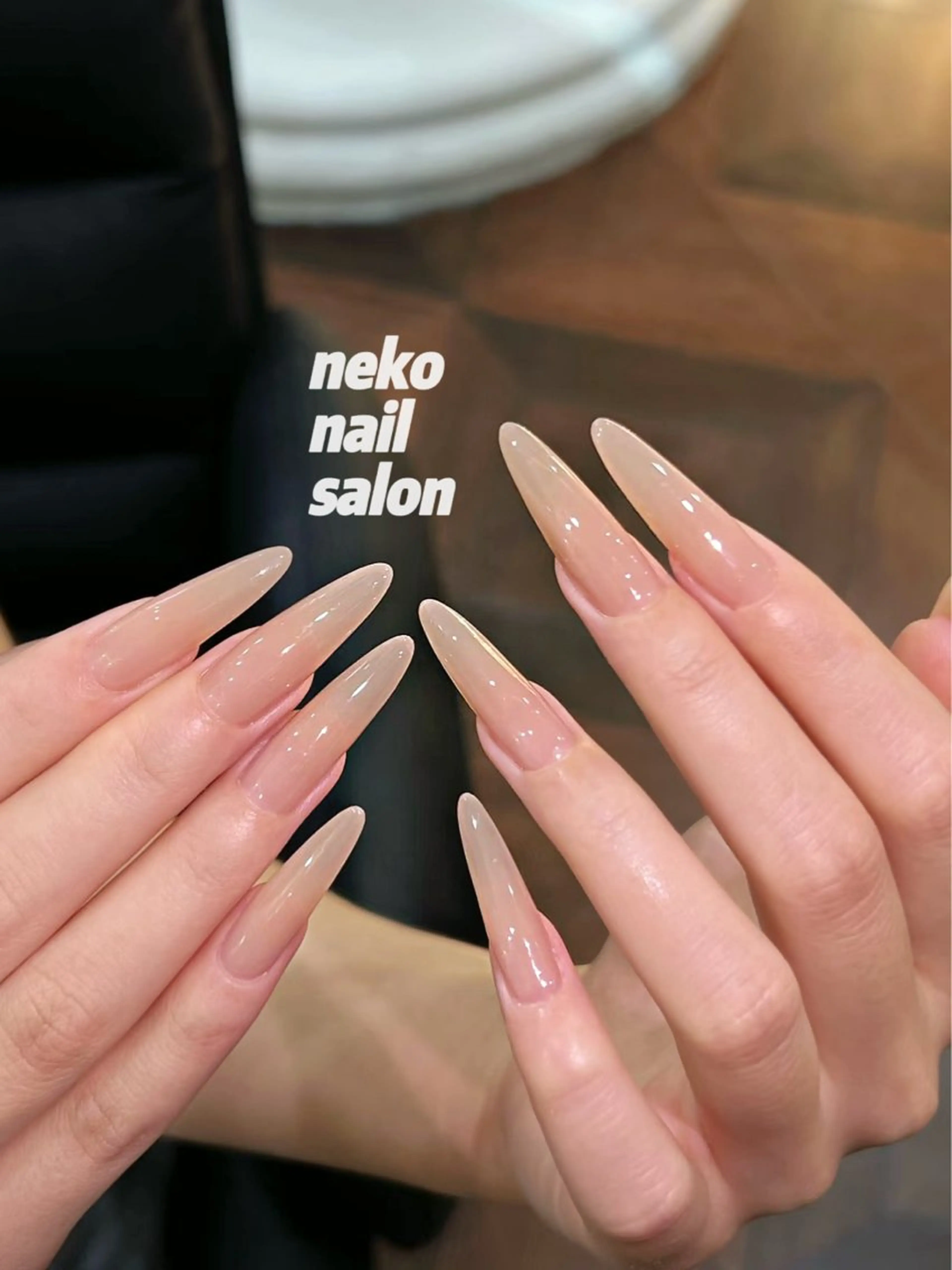 ネイル ワンカラーネイル ハンドネイル neko nailのネイルデザイン