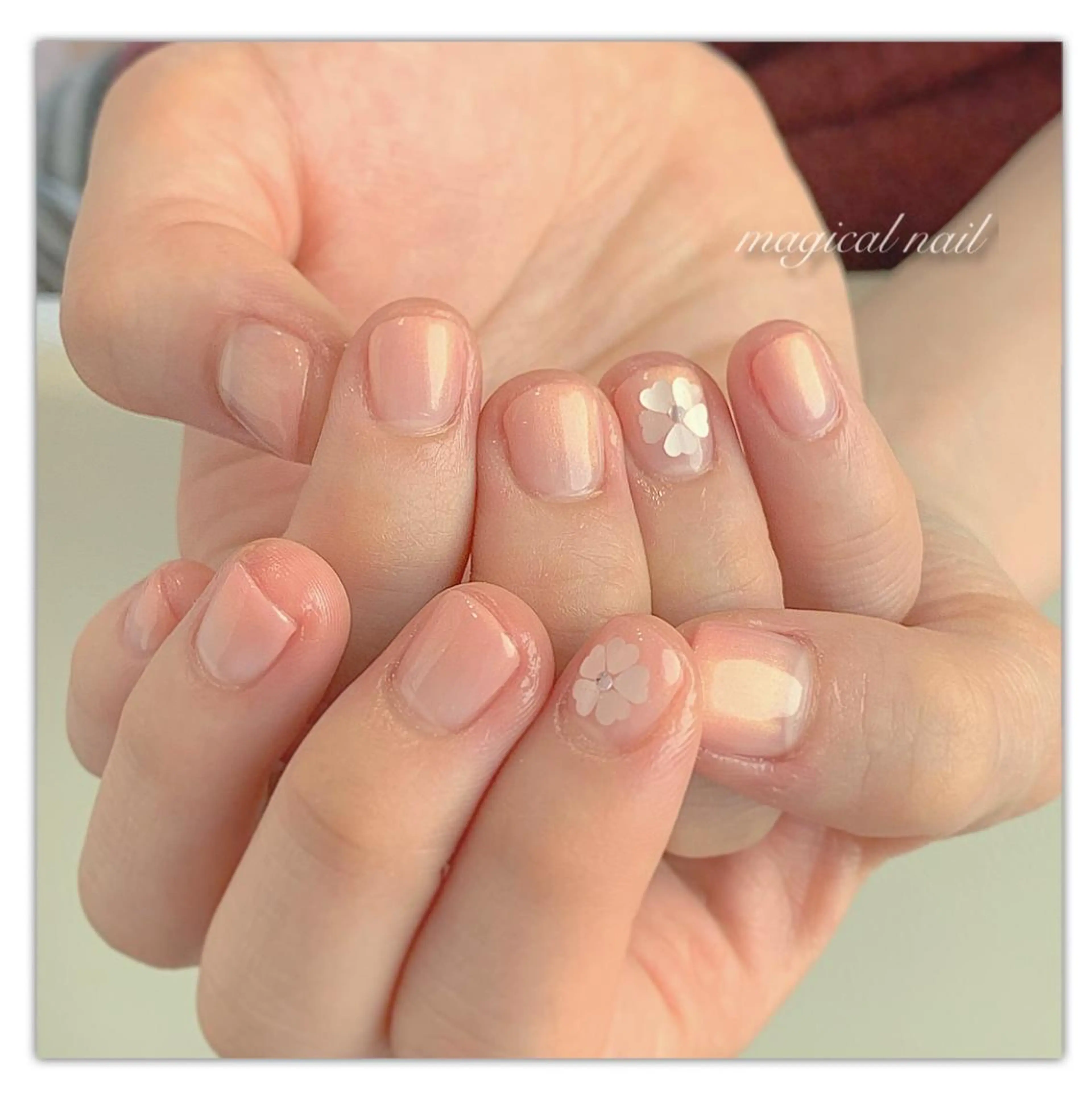 ネイル アートネイル グラデーション ハンドネイル magical nailのネイルデザイン