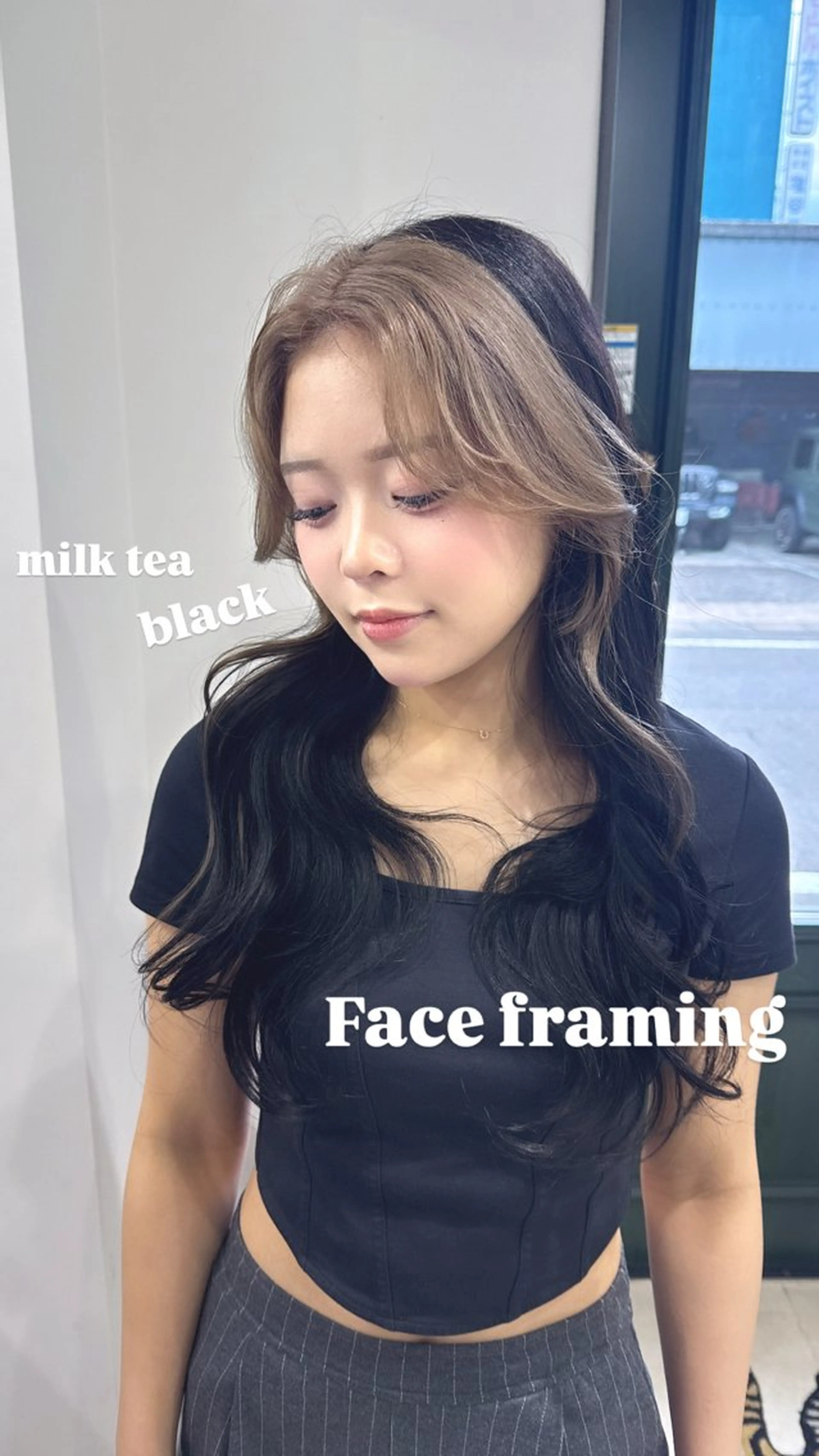 ロング カラー さあや 【透け感/艶感】のヘアスタイル