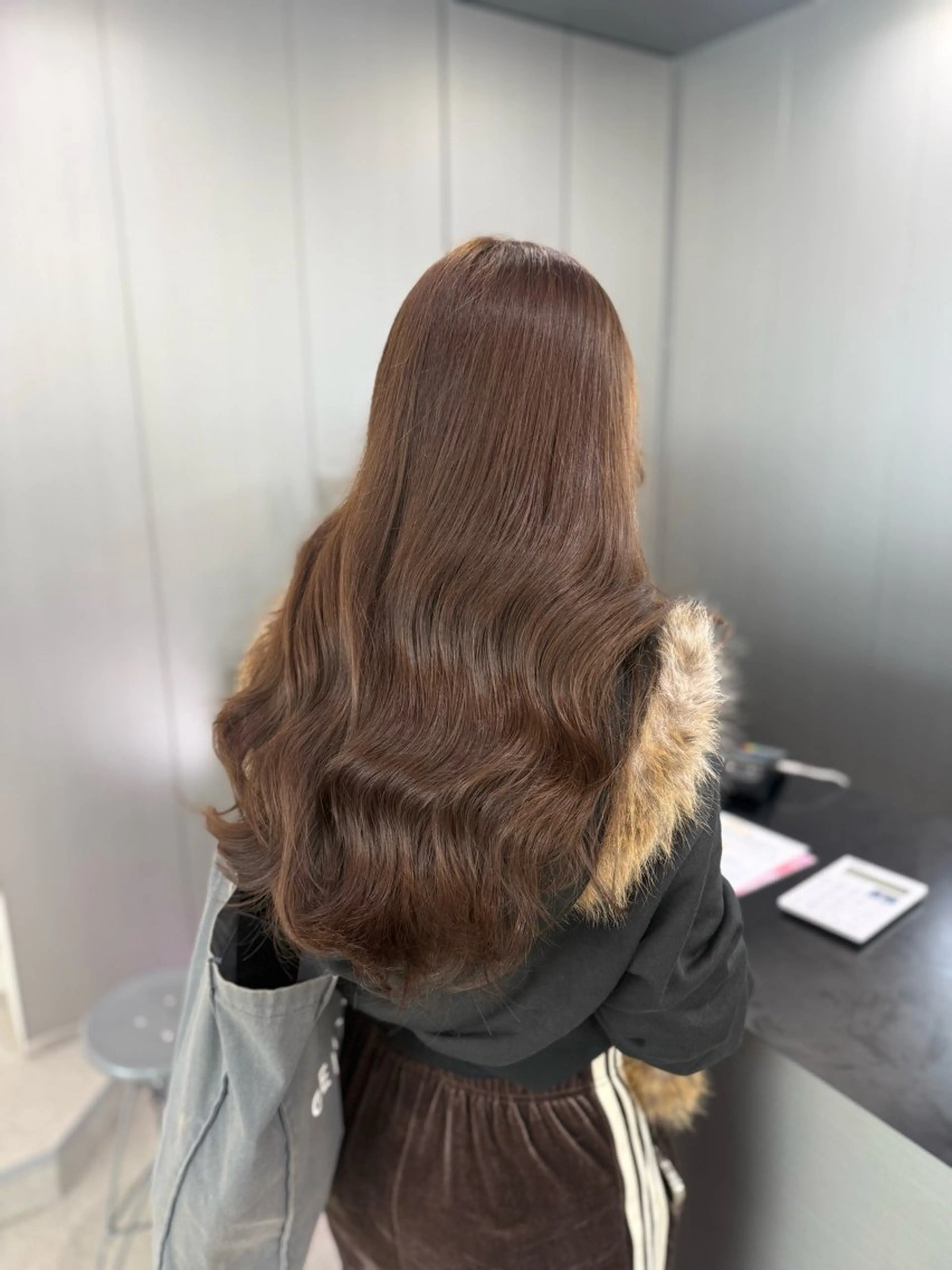 カラー 透明感カラー🫧 EMAのヘアスタイル